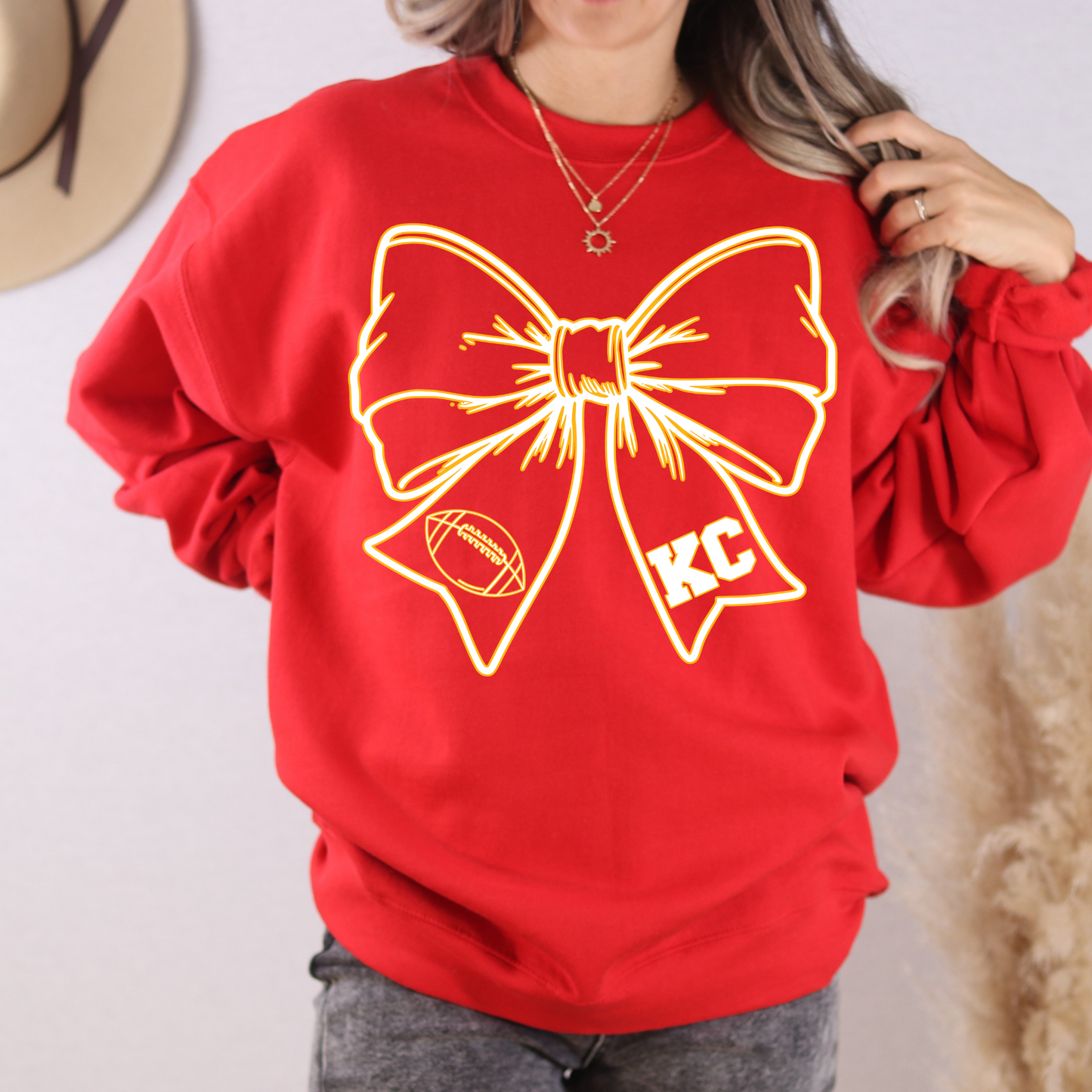 KC Chiefs Bow Full Color DTF Transfer