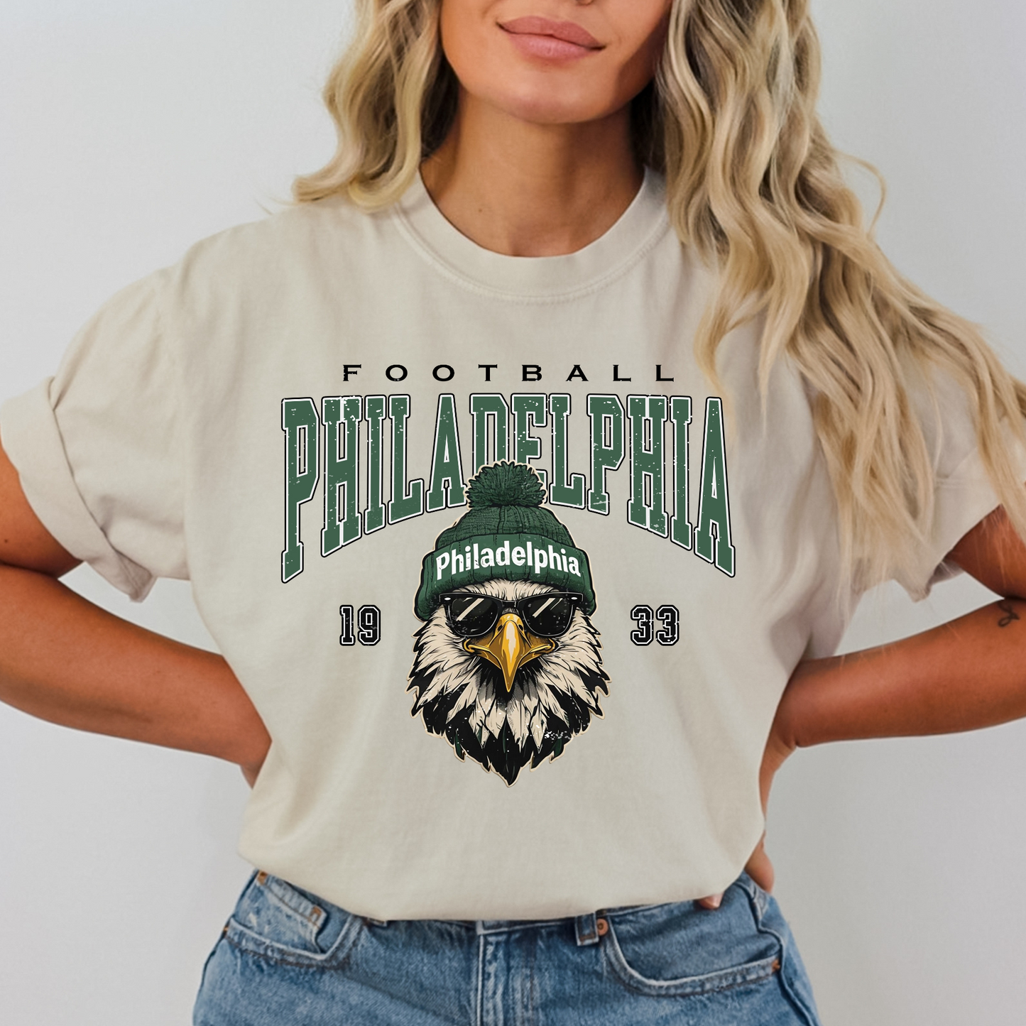 Philadelphia 1933 Eagles Football Full Color DTF Transfer