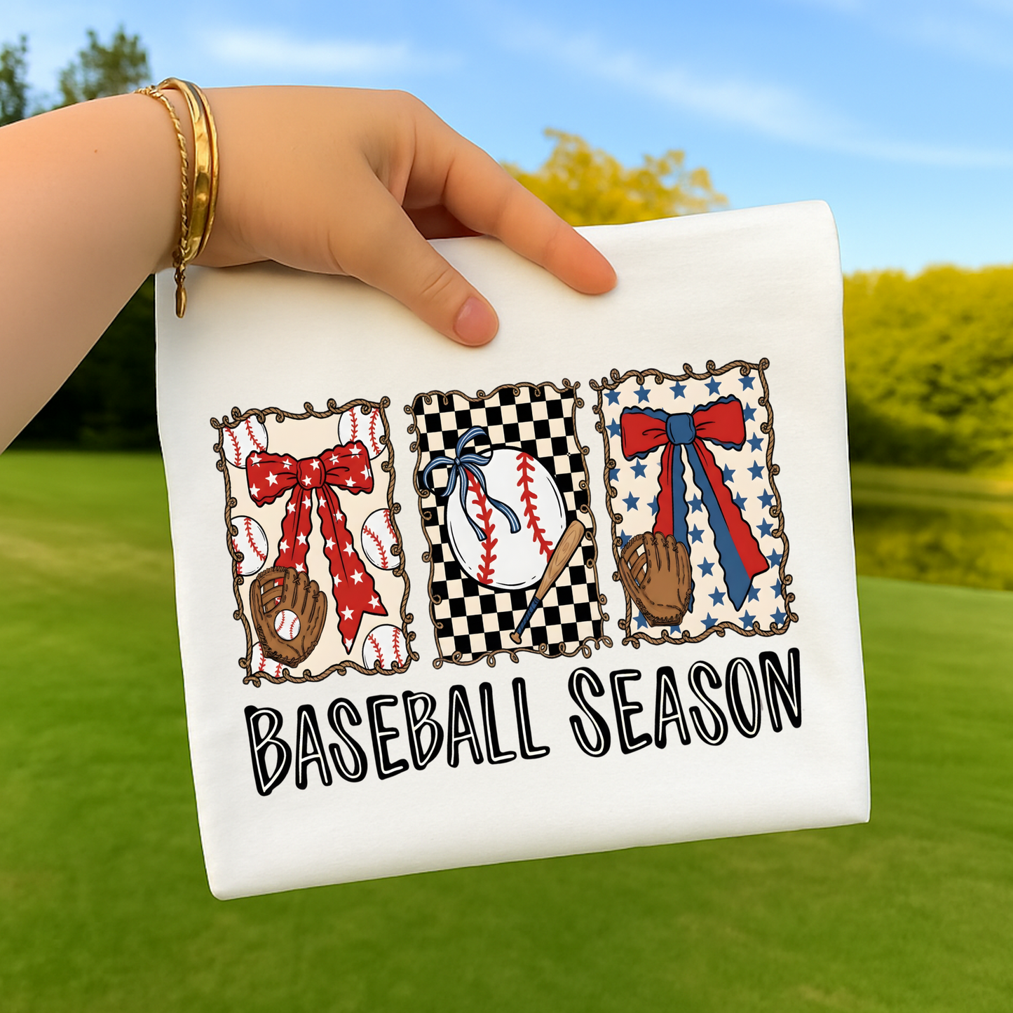 Baseball Season Full Color DTF Transfer