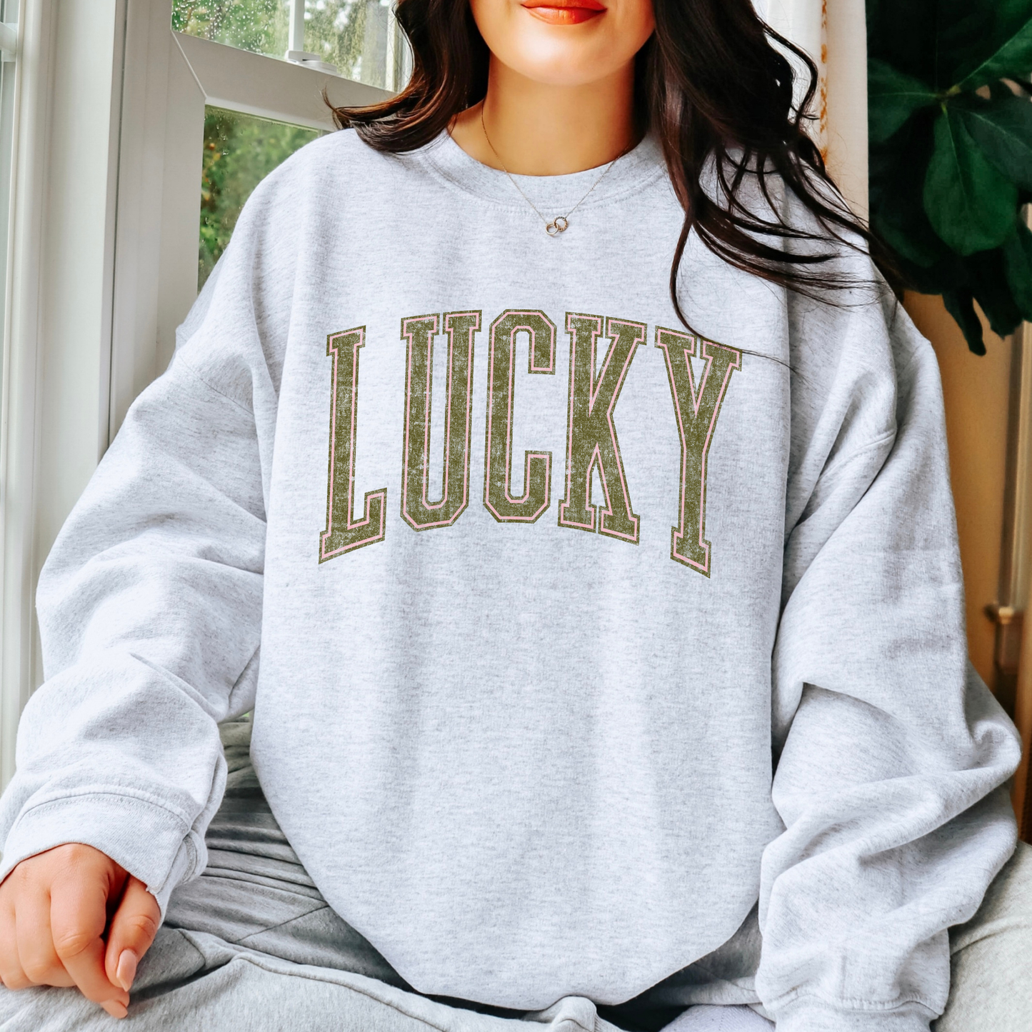 Lucky (Distressed) Full Color DTF Transfer