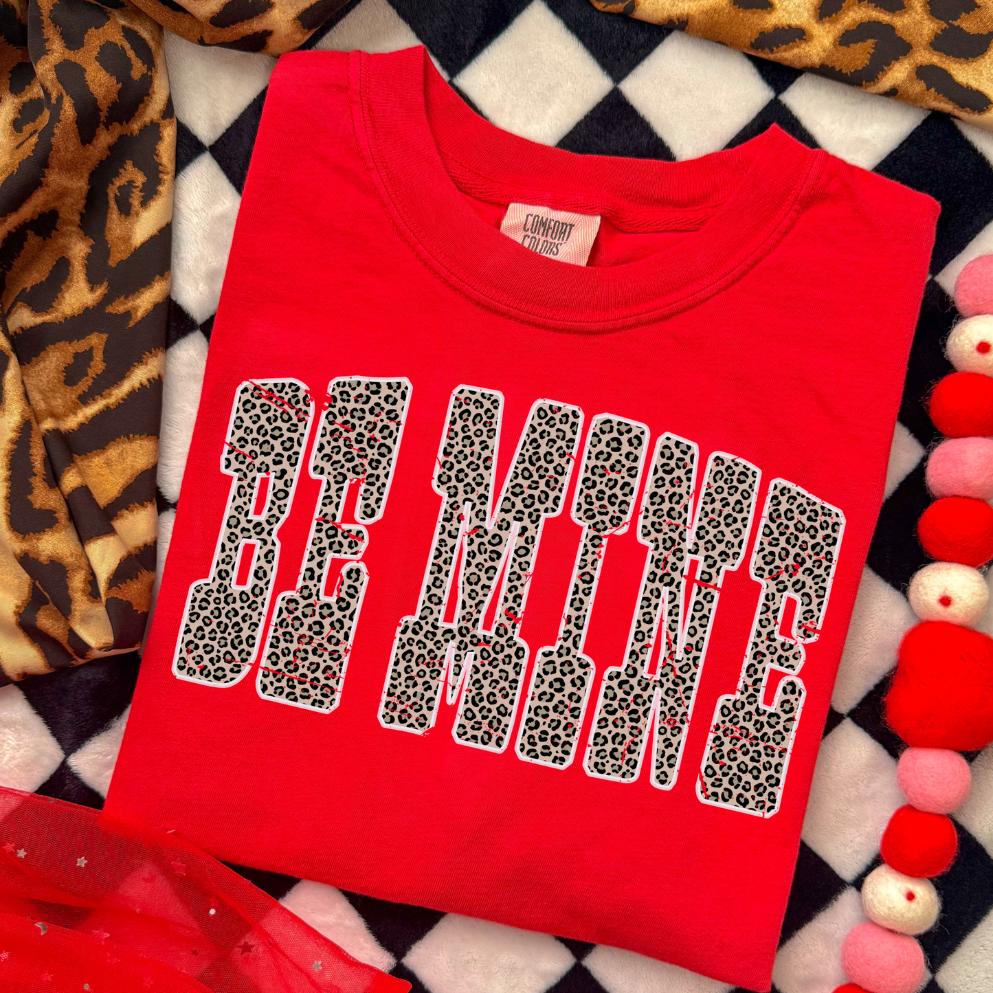 Be Mine (Leopard) Full Color DTF Transfer