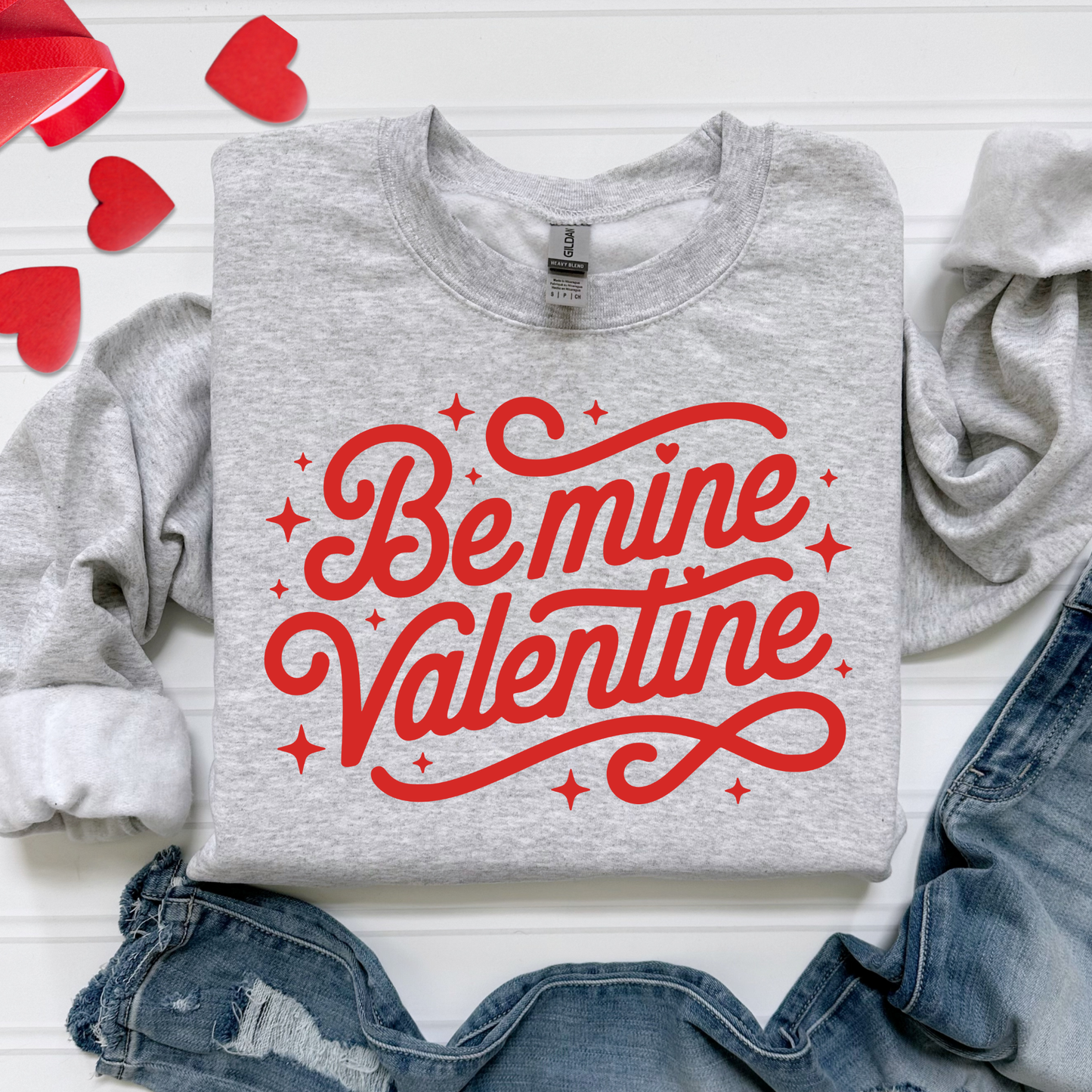 Be Mine Valentine Full Color DTF Transfer