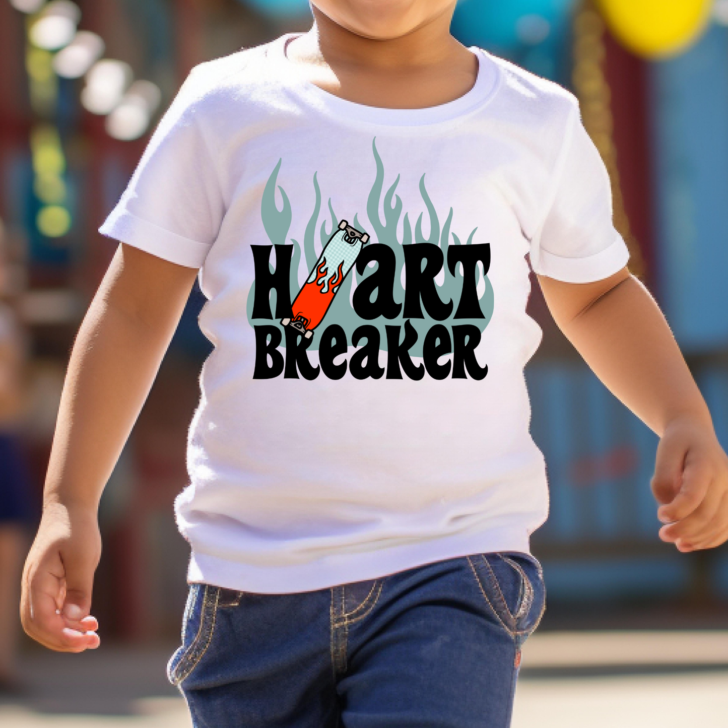 Heart Breaker Full Color DTF Transfer