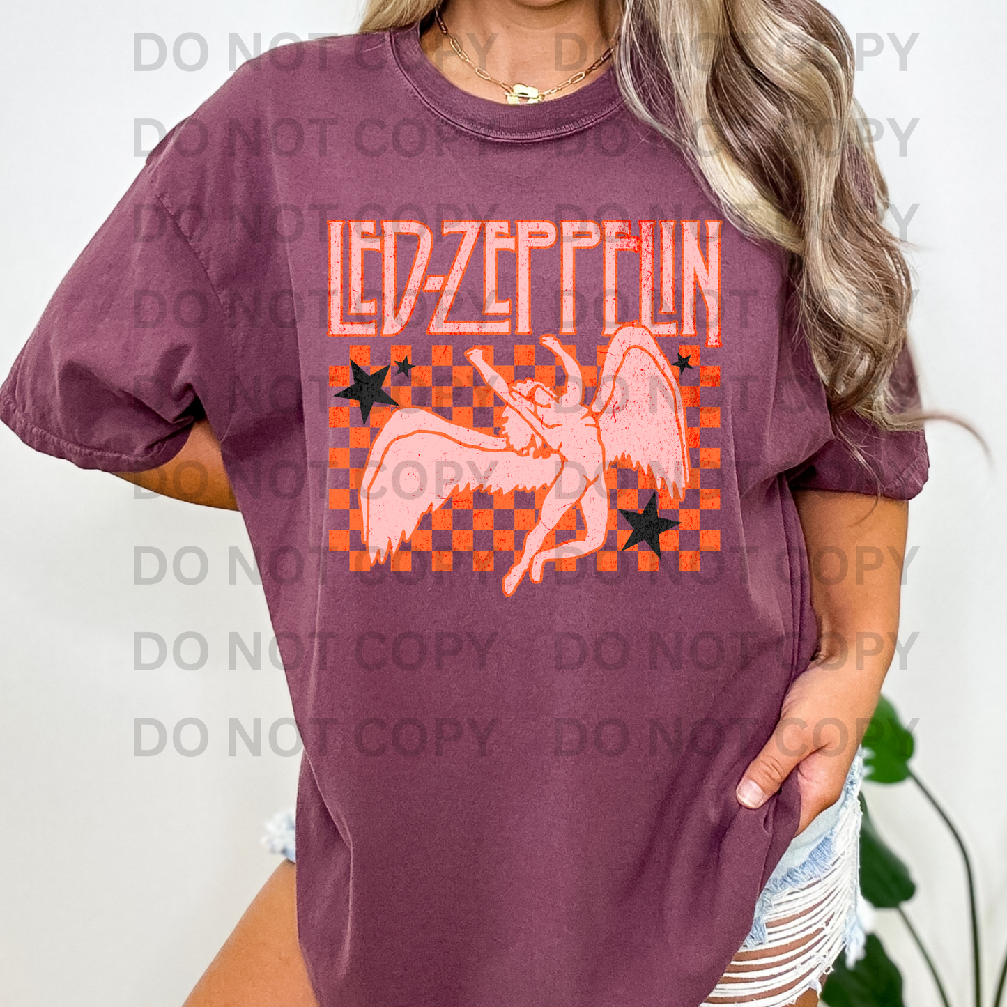 Led-Zeppelin Full Color DTF Transfer