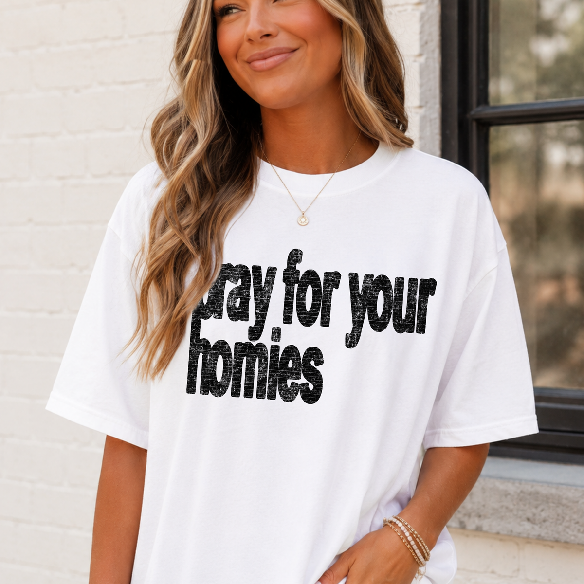Pray For Your Homies Full Color DTF Transfer