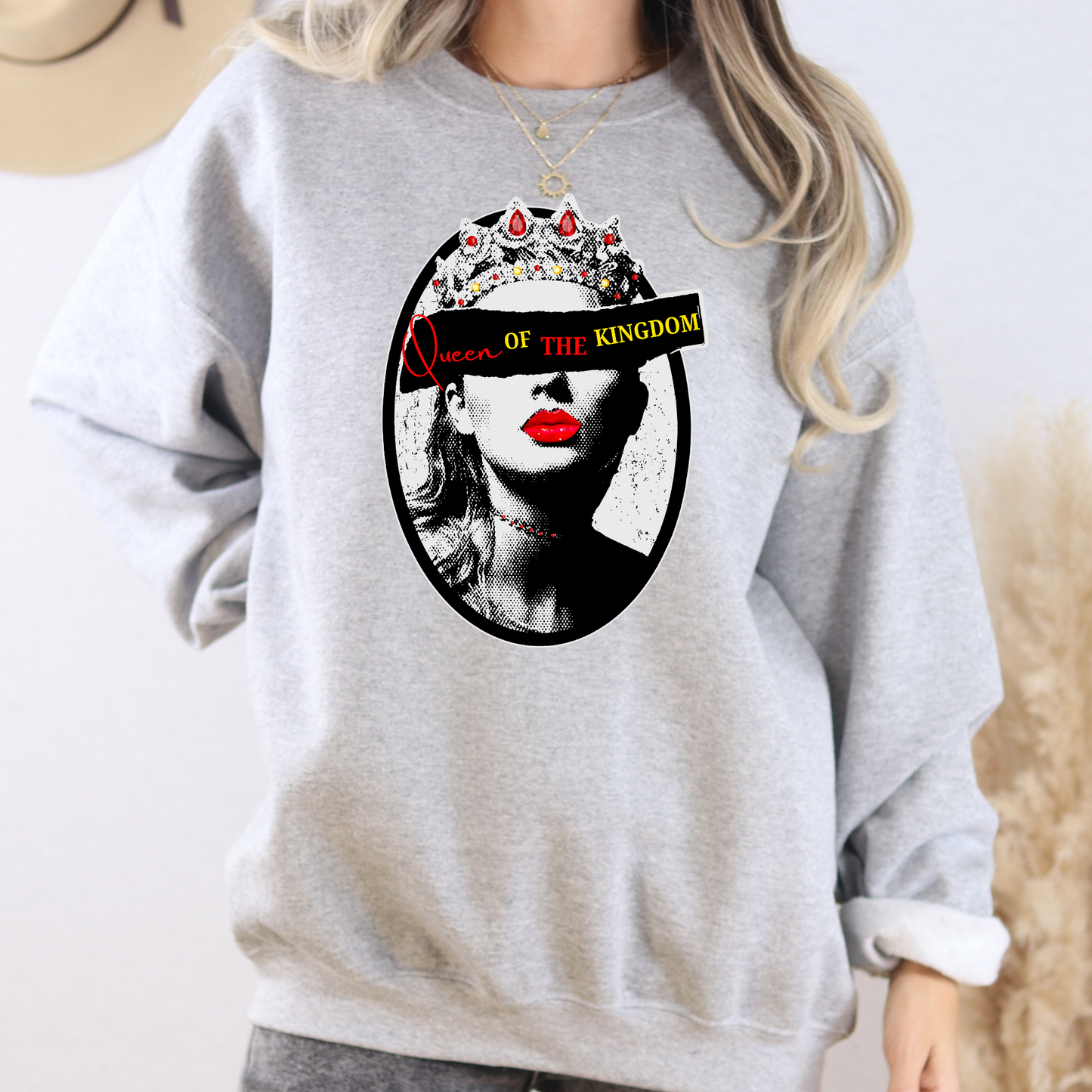 Queen of The Kingdom Taylor Swift Full Color DTF Transfer