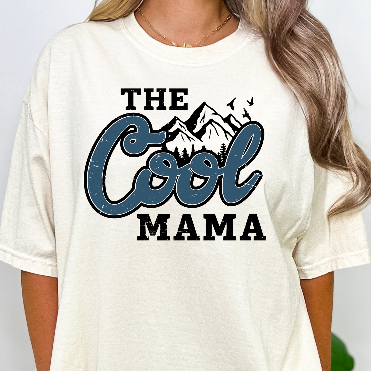 The Cool Mama (MULTI COLOR OPTIONS) Full Color DTF Transfer