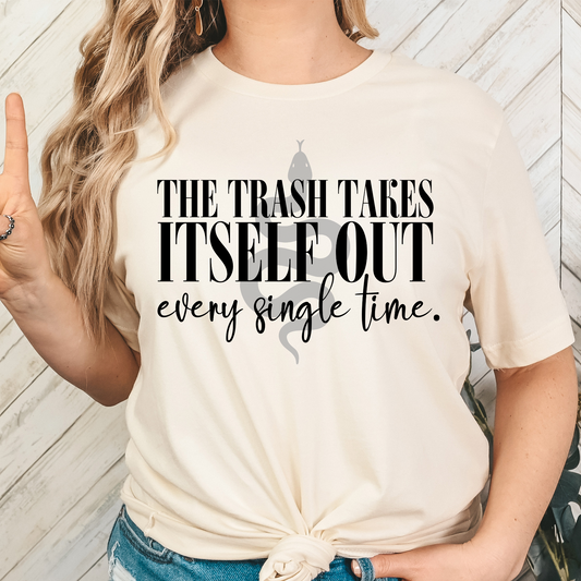 The Trash Take's Itself Out Every Single Time - Taylor Swift Full Color DTF Transfer