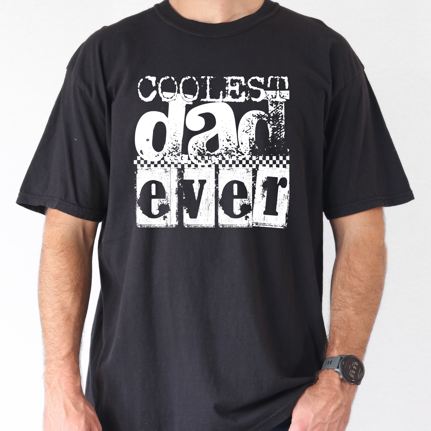 Coolest Dad Ever Full Color DTF Transfer
