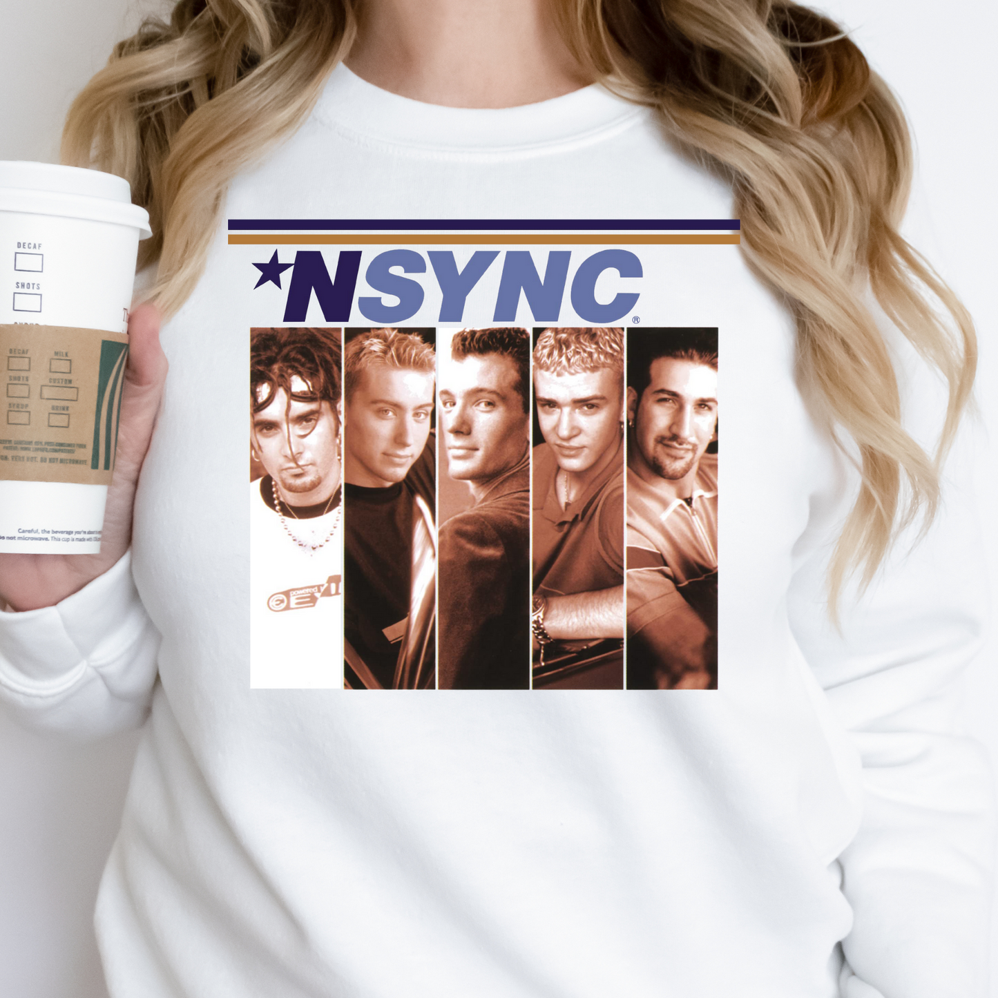 Nsync Full Color DTF Transfer