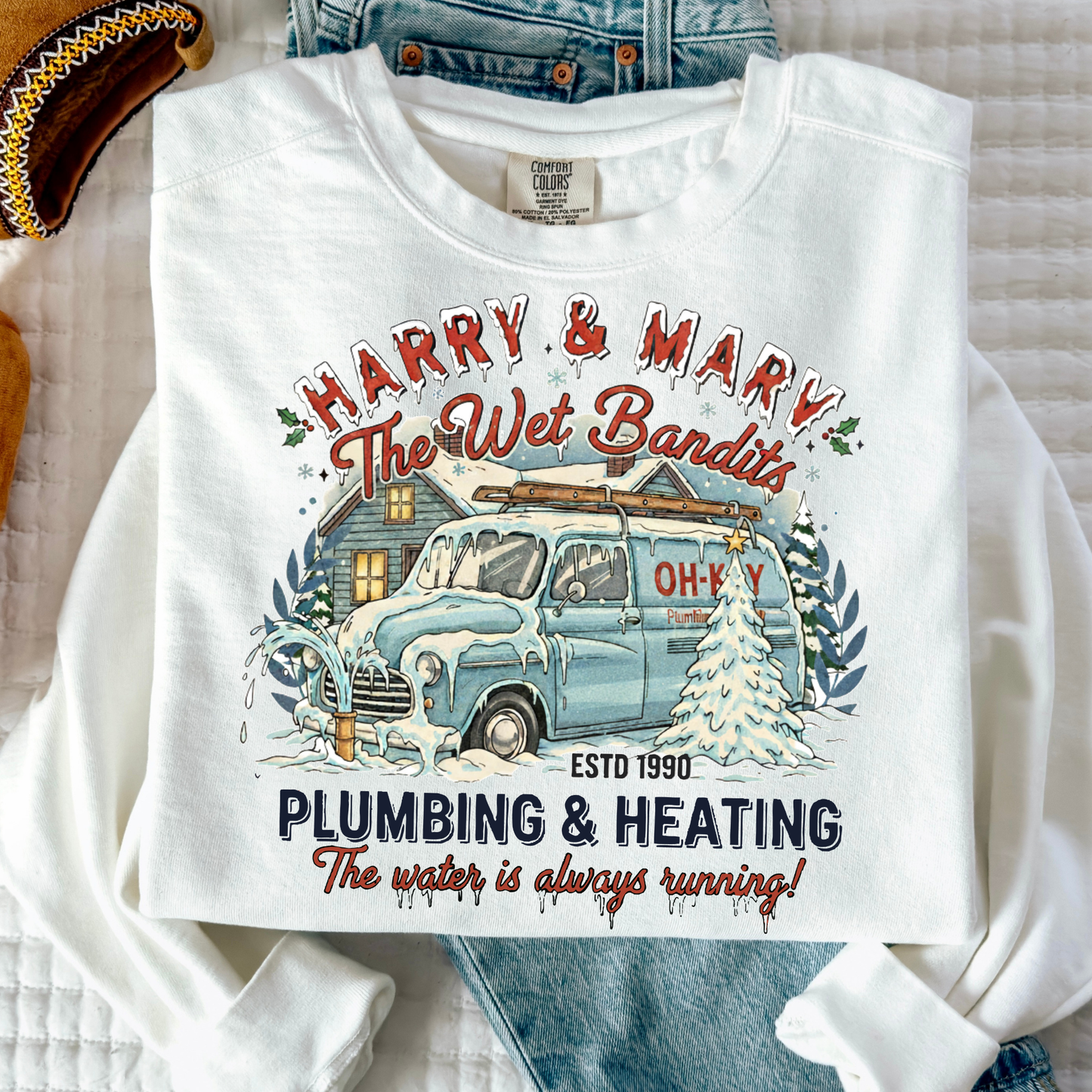 Harry & Marv The Wet Bandits Full Color DTF Transfer