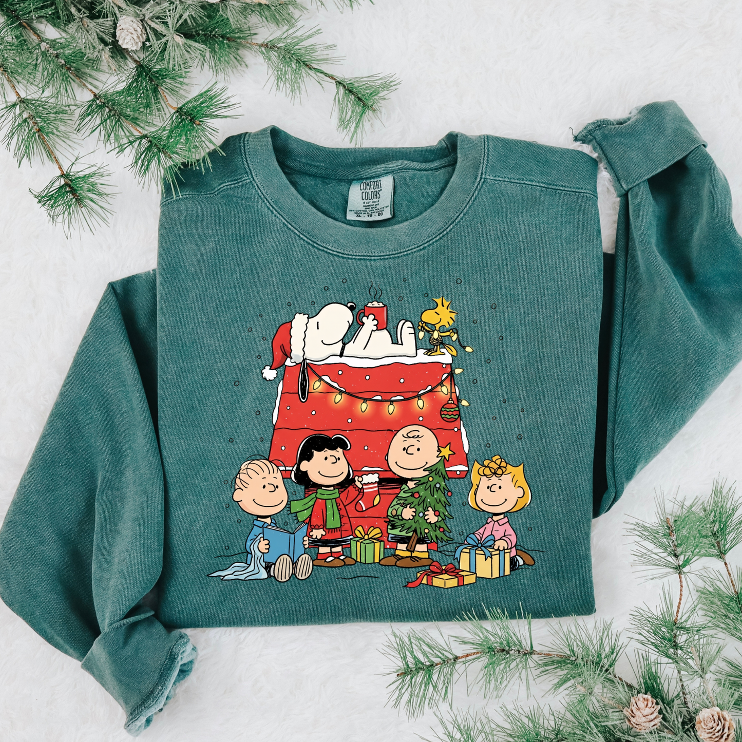 Snoopy House (Christmas) Full Color DTF Transfer