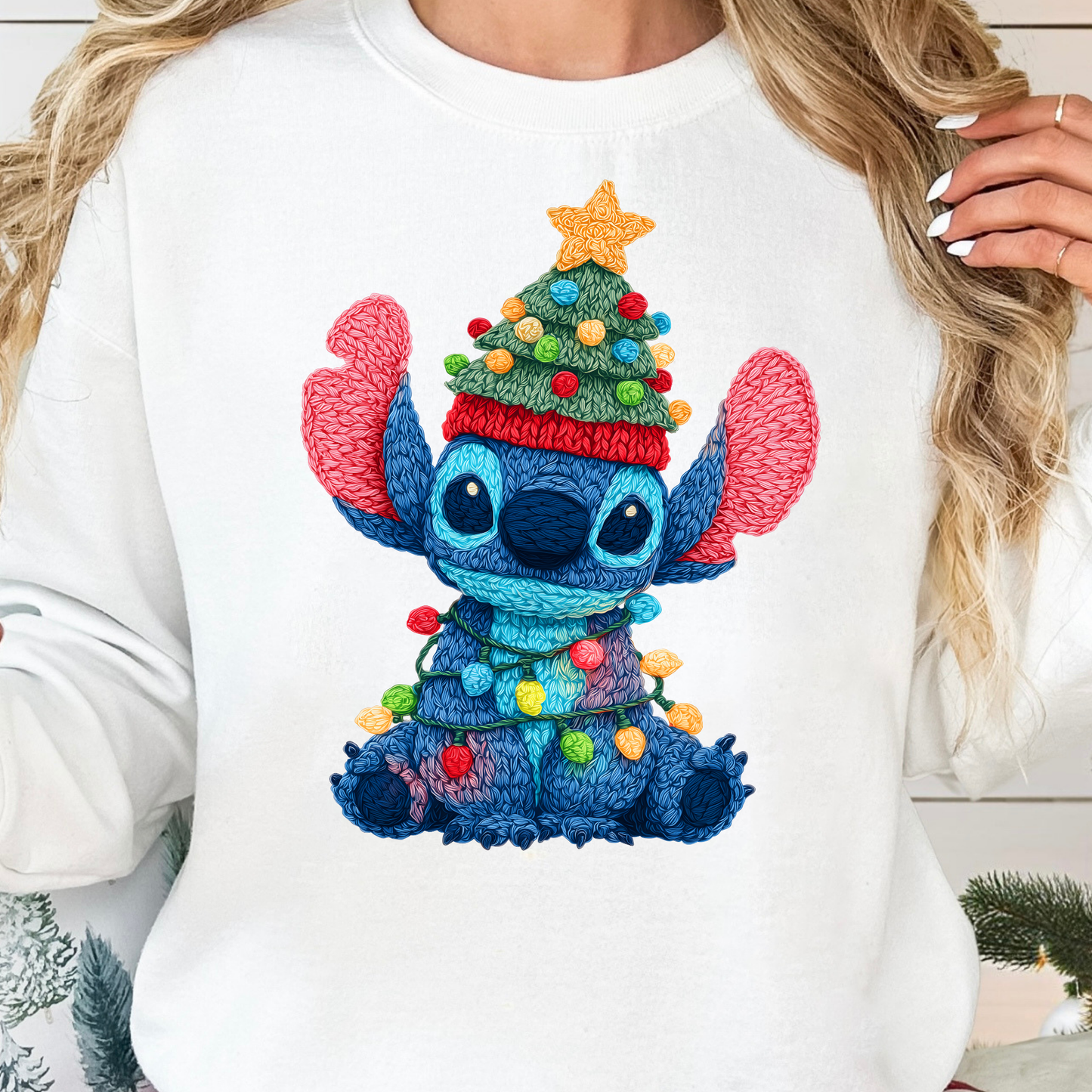 Stitch (Faux Yarn) Full Color DTF Transfer