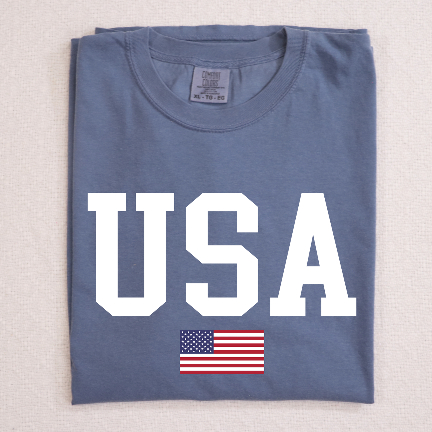 USA (w/Flag) Full Color DTF Transfer