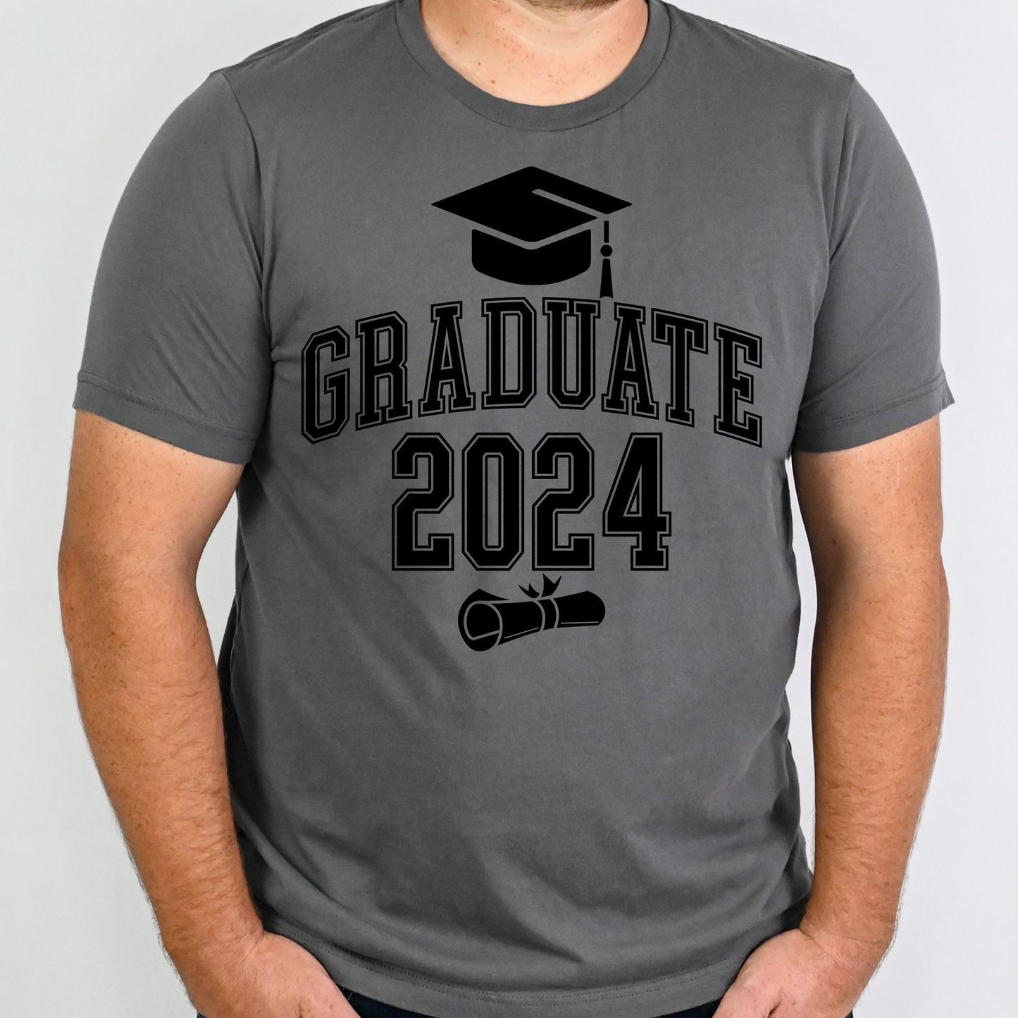 Graduate 2024 (Diploma and Hat) Full Color DTF Transfer