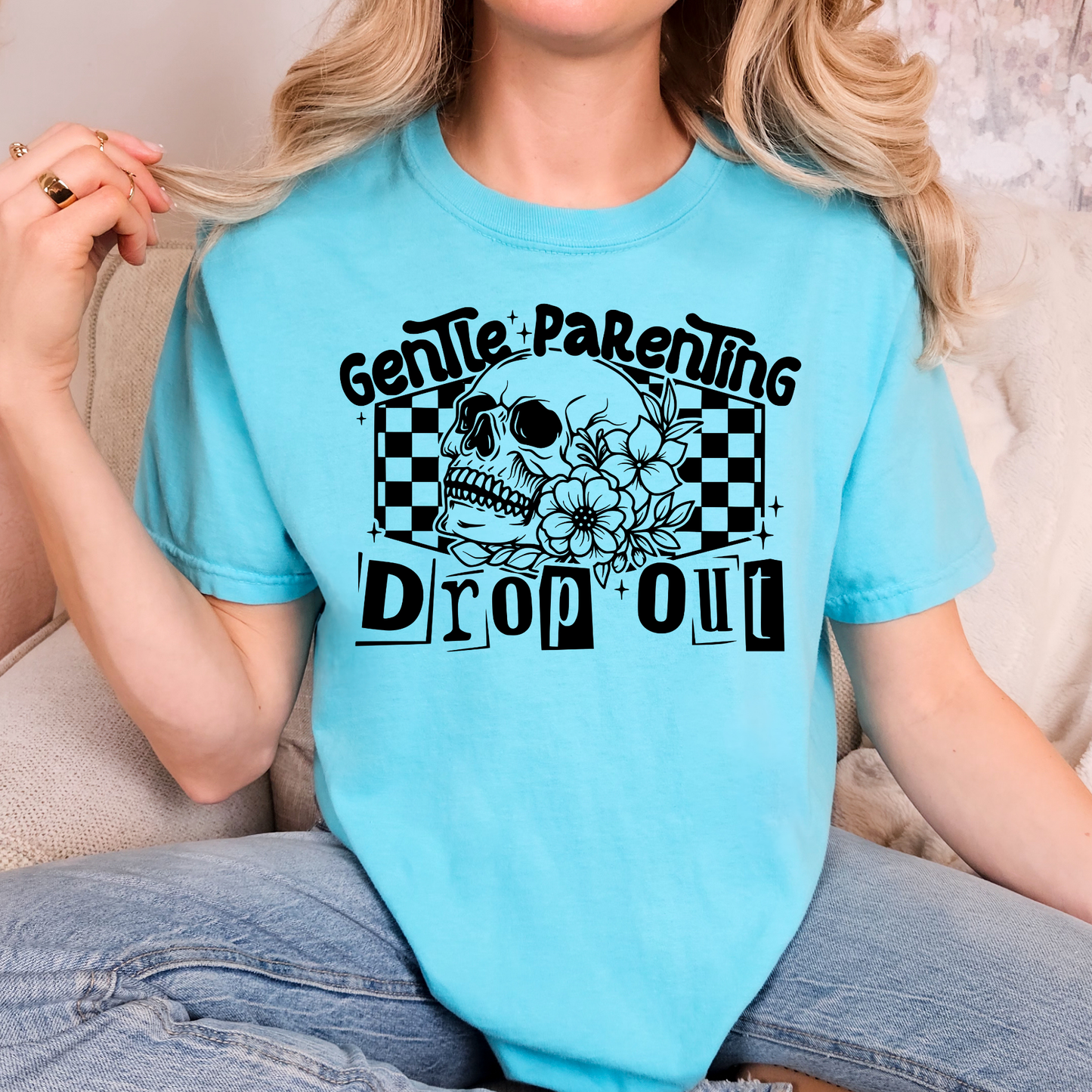 Gentle Parenting Drop Out Full Color DTF Transfer