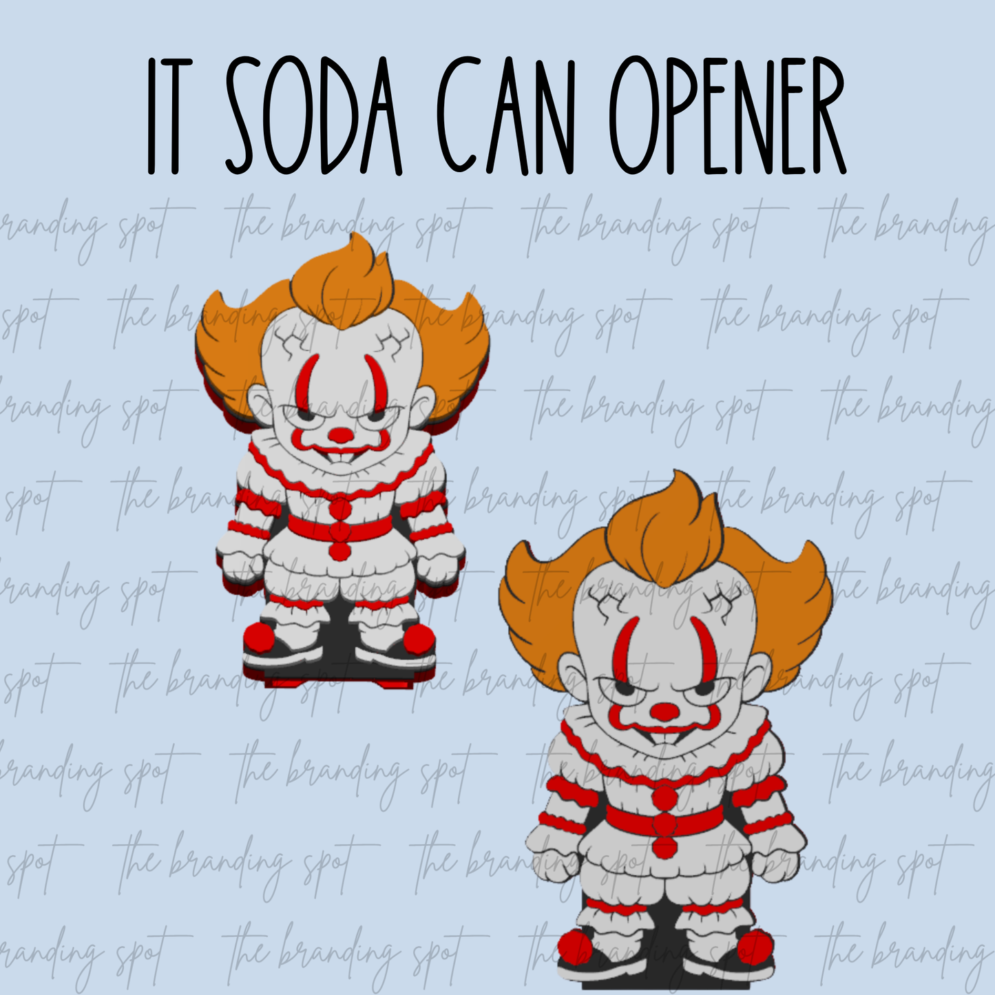 IT Soda Can Tab Opener Keychain