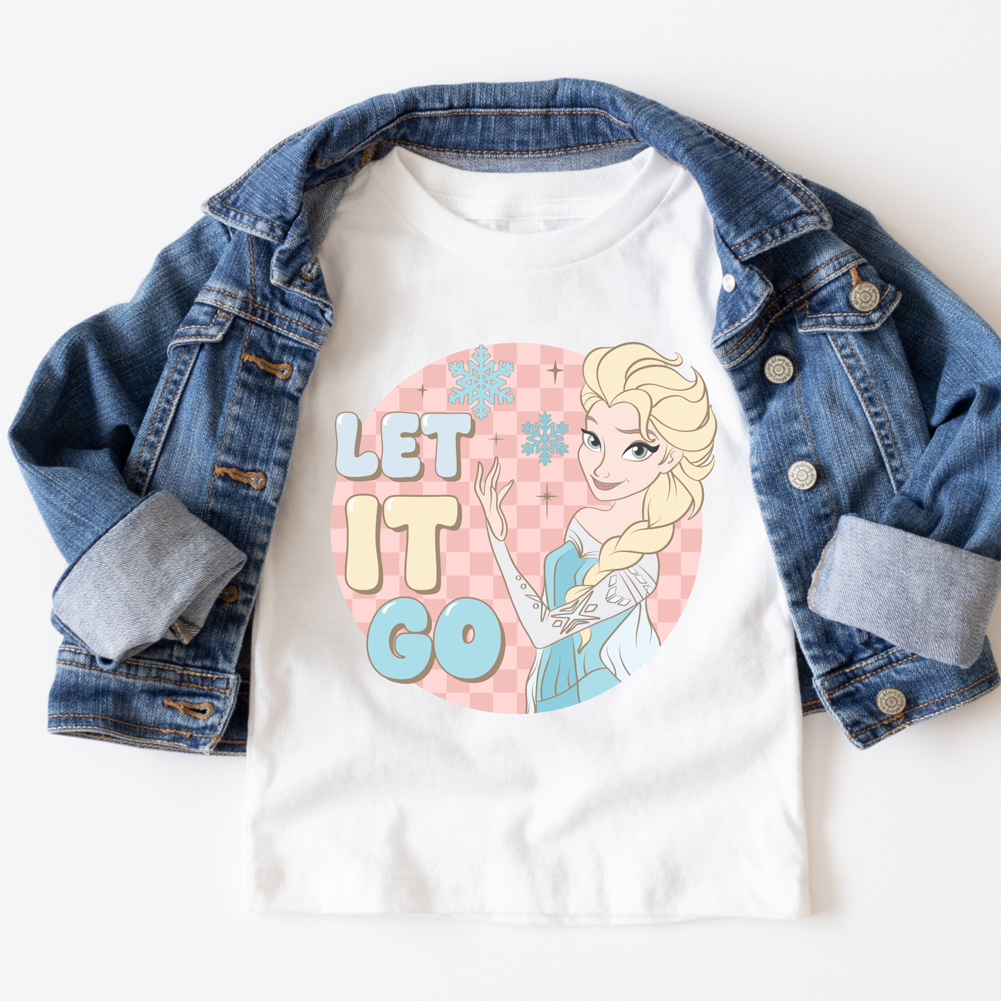 Let It Go Full Color DTF Transfer