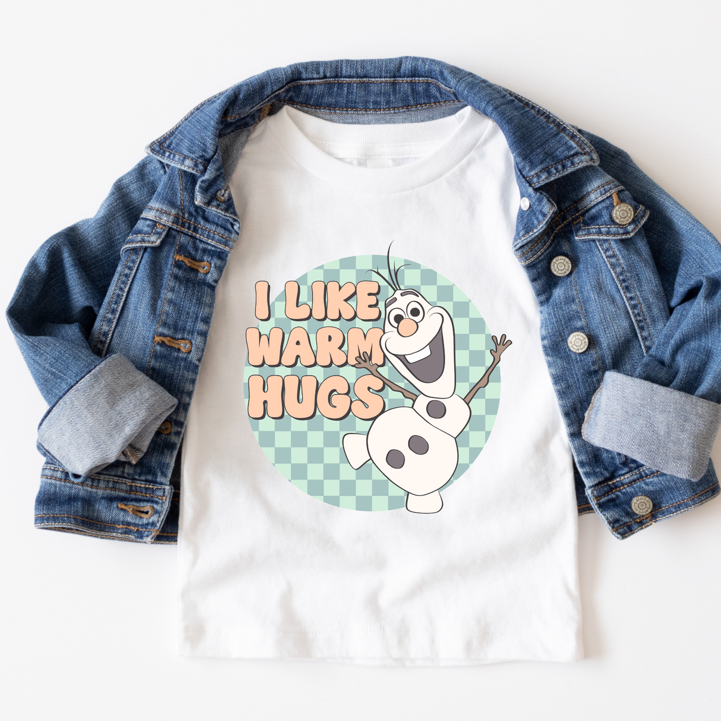 I Like Warm Hugs Full Color DTF Transfer