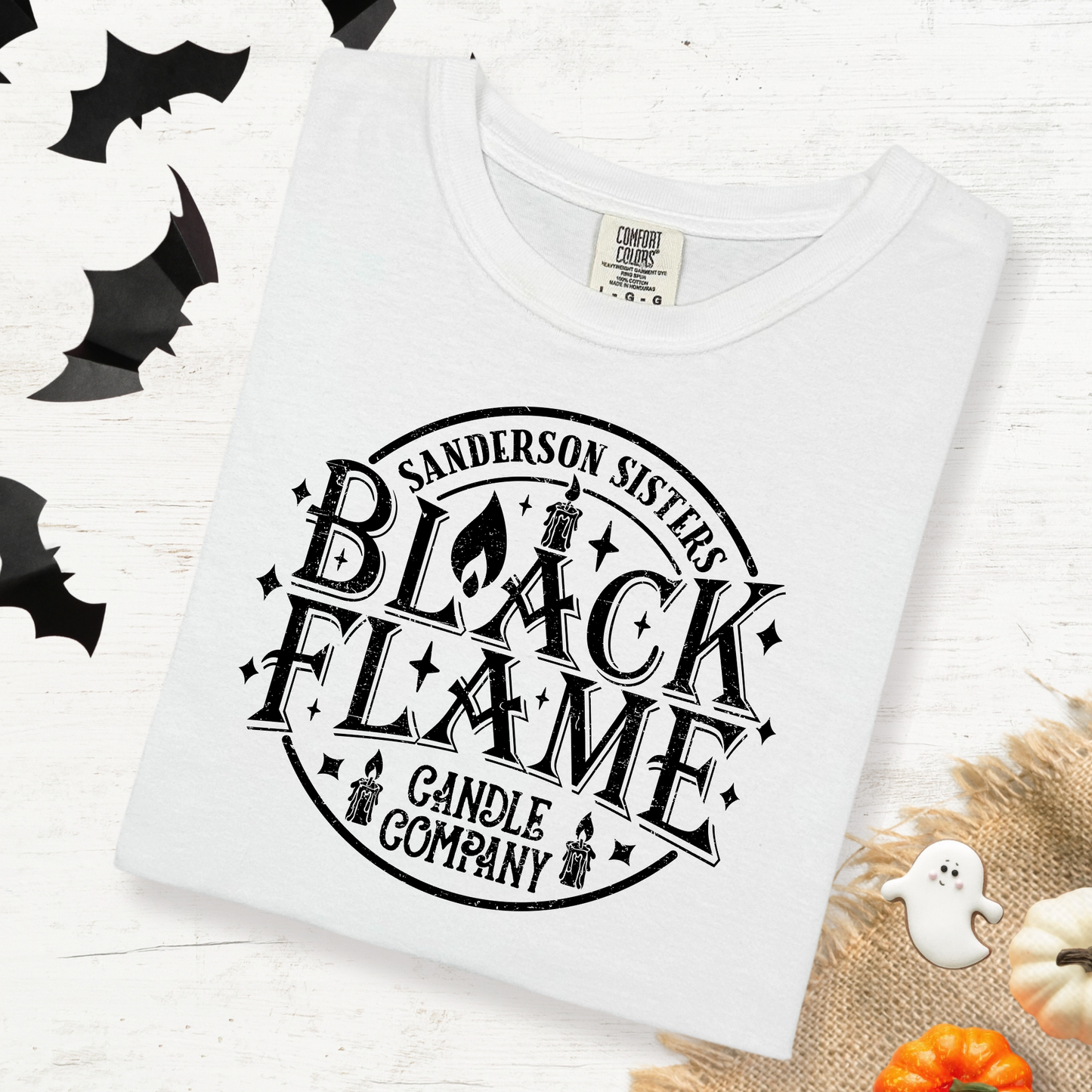 Black Flame Candle Company Sanderson Sisters Full Color DTF Transfer