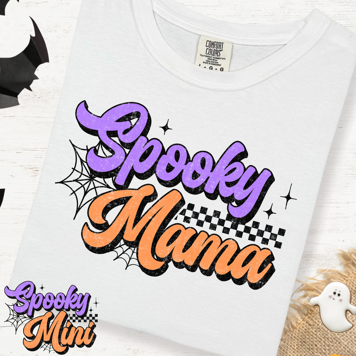 Spooky Mama - Mini Full Color DTF Transfer