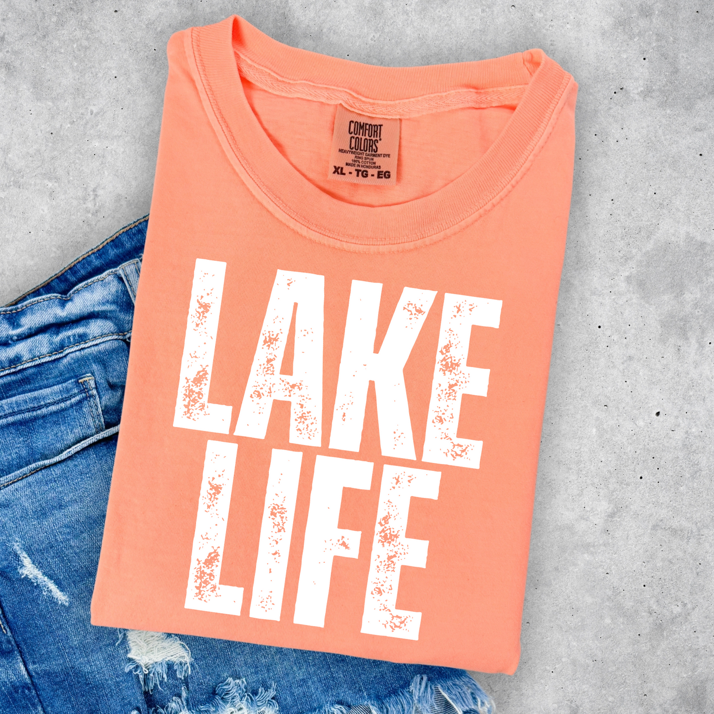 Lake Life (Distressed) Full Color DTF Transfer