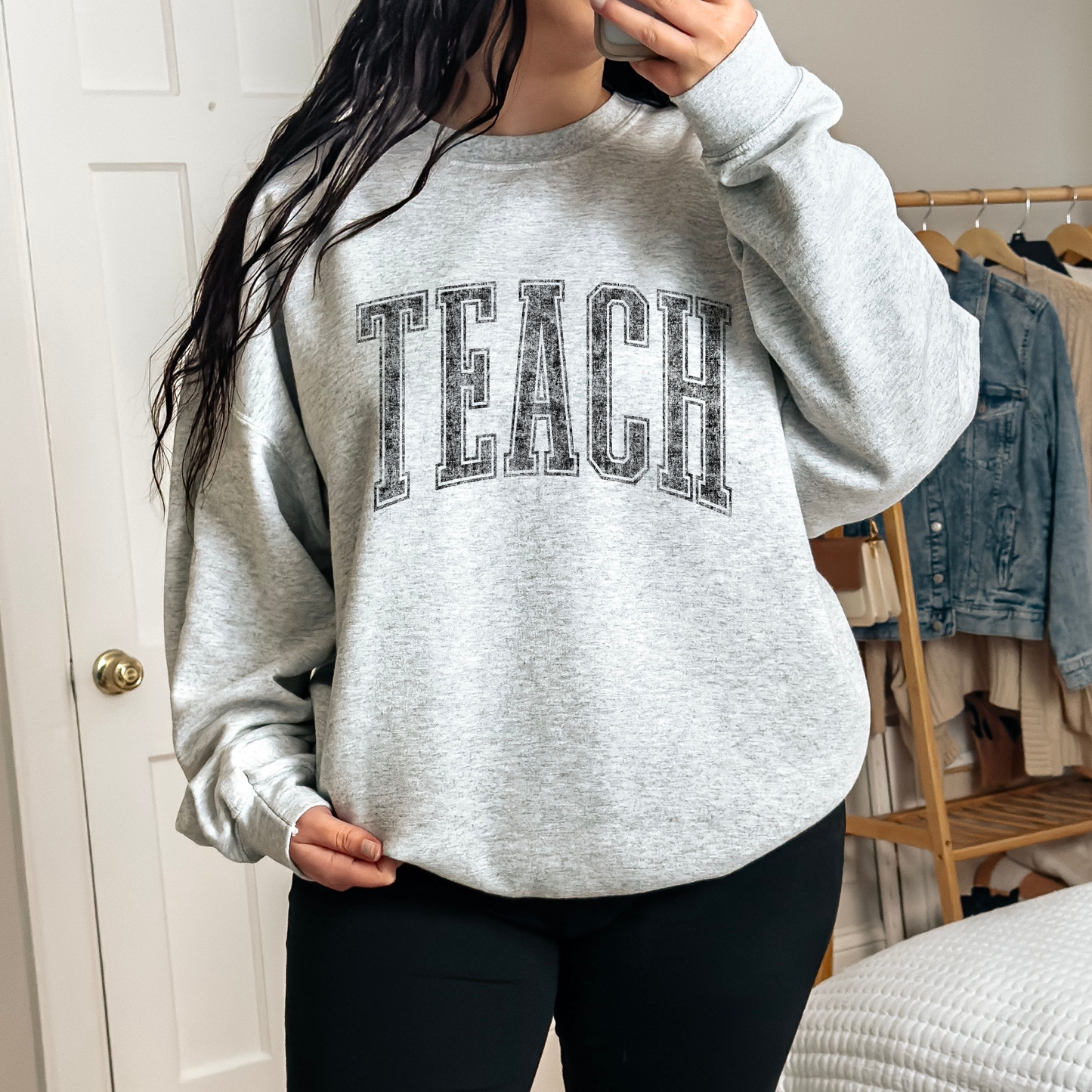Teach Distressed Full Color DTF Transfer