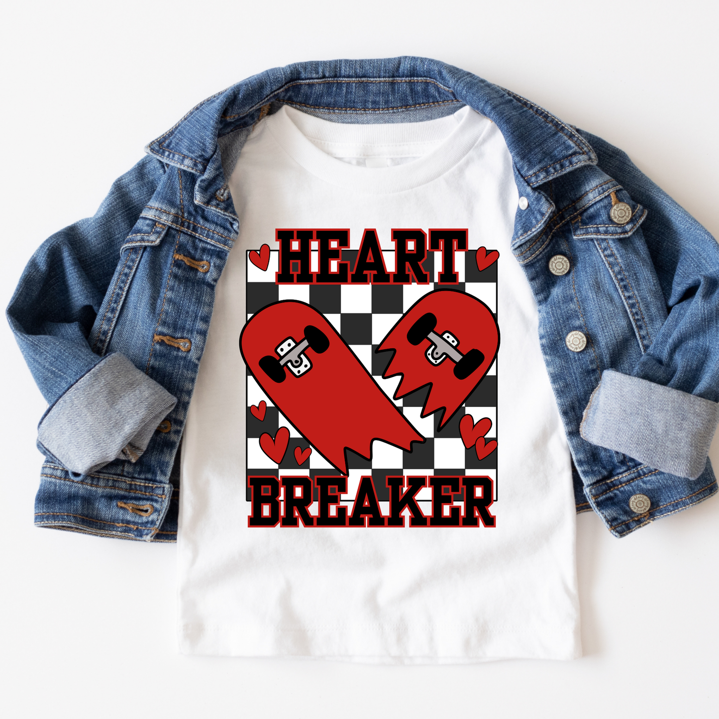 Heart Breaker Full Color DTF Transfer