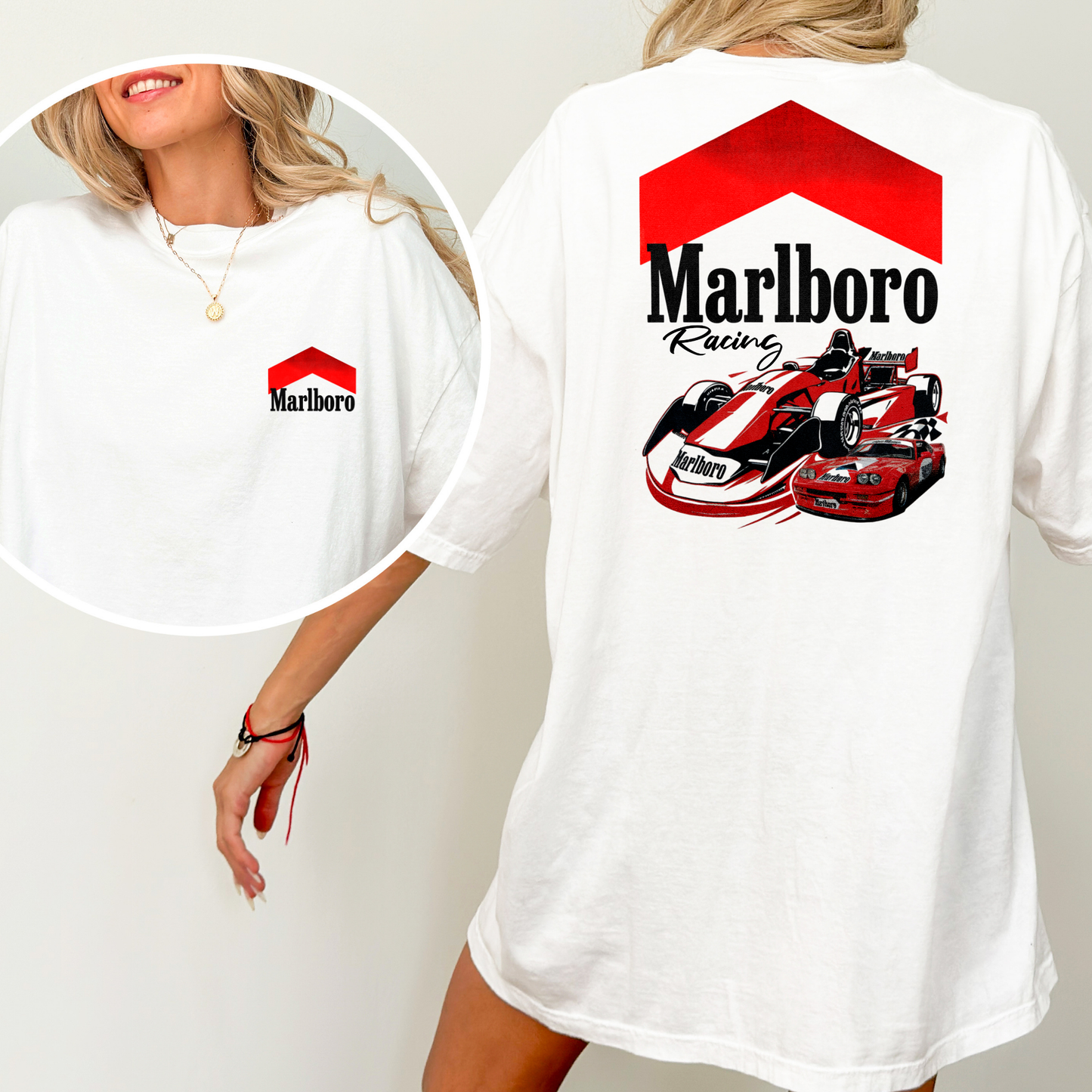 Marlboro Racing Full Color DTF Transfer