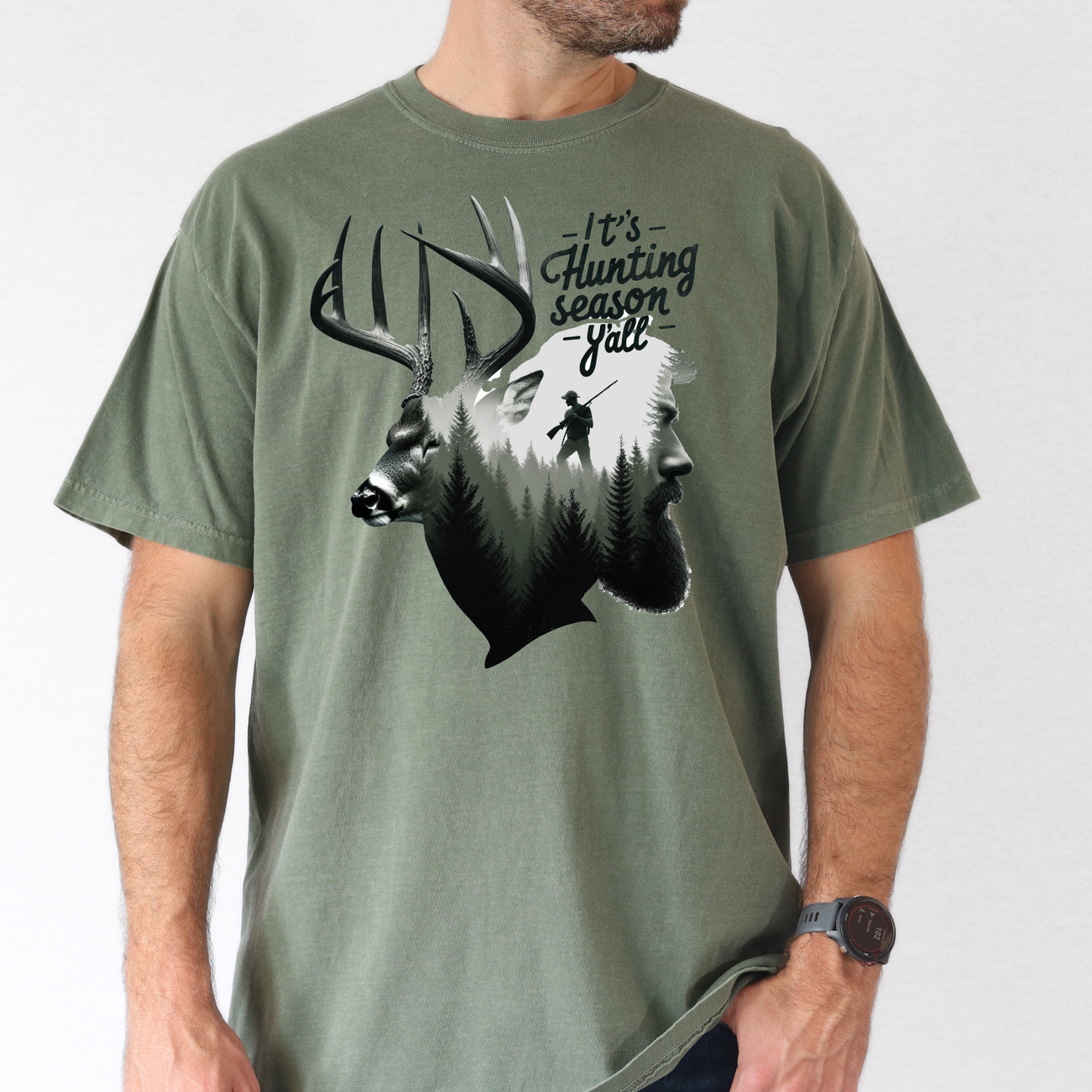 Its Hunting Season Yal Full Color DTF Transfer