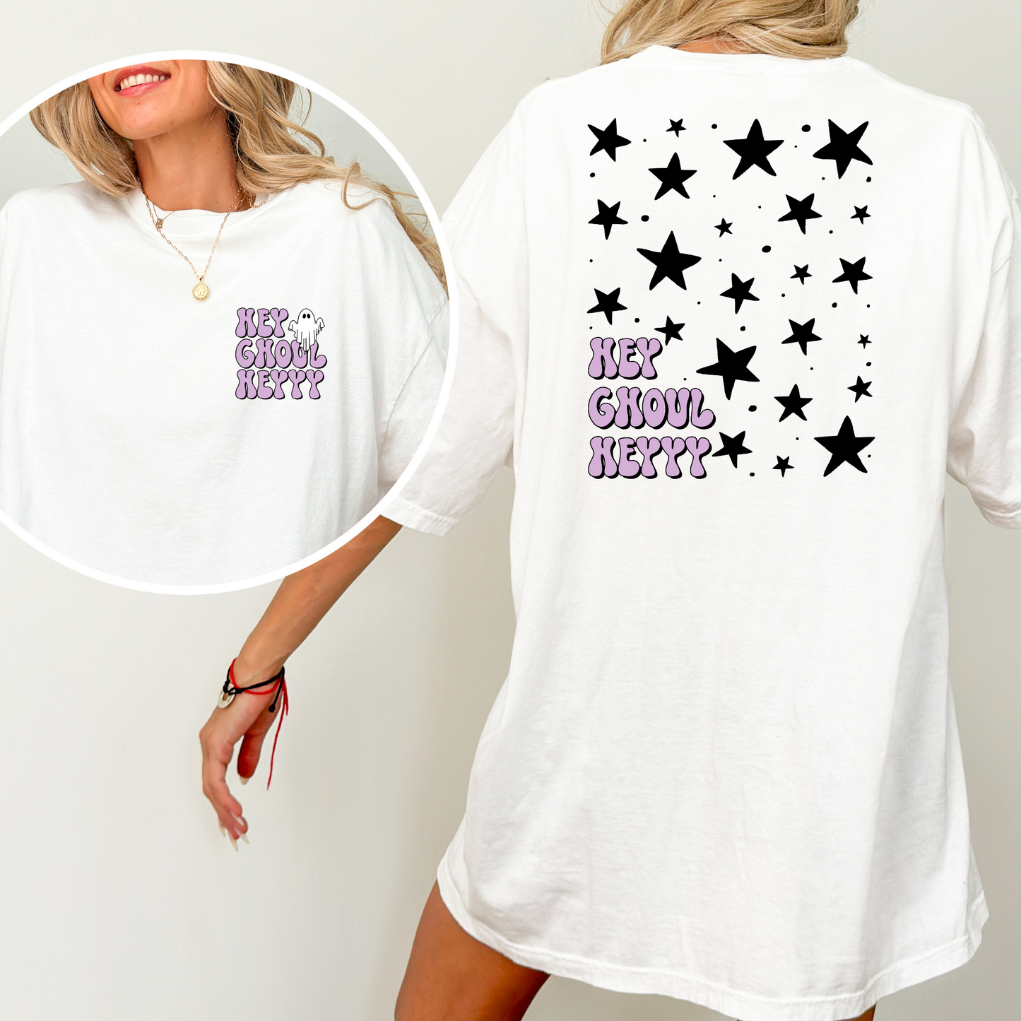 Hey Ghoul Hey Full Color DTF Transfer