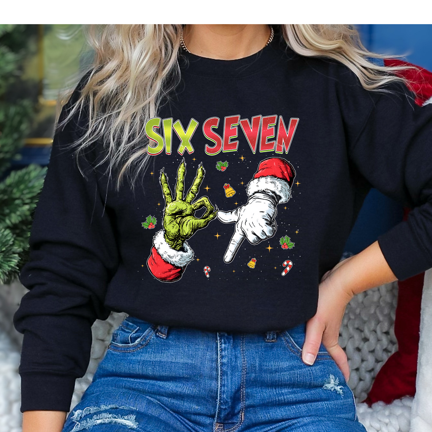 Christmas 6 7 Full Color DTF Transfer