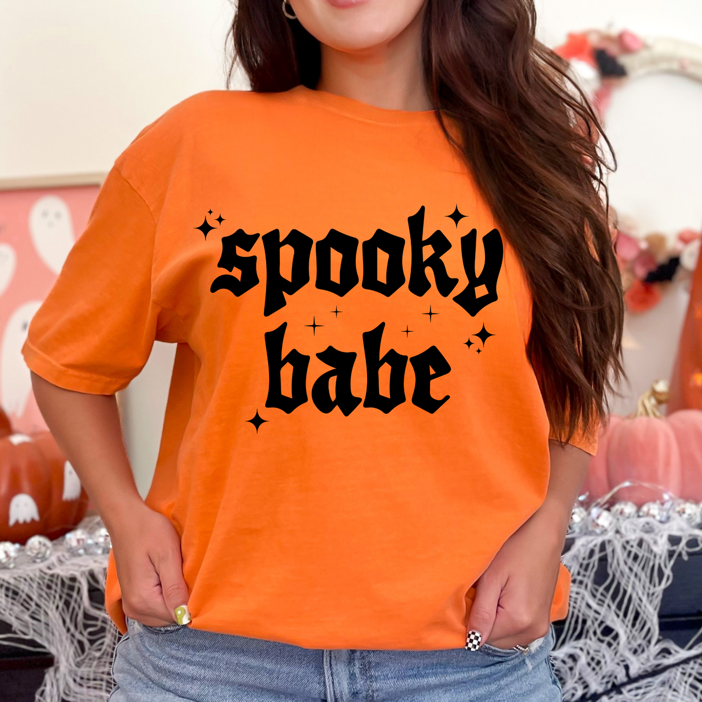 Spooky Babe Full Color DTF Transfer