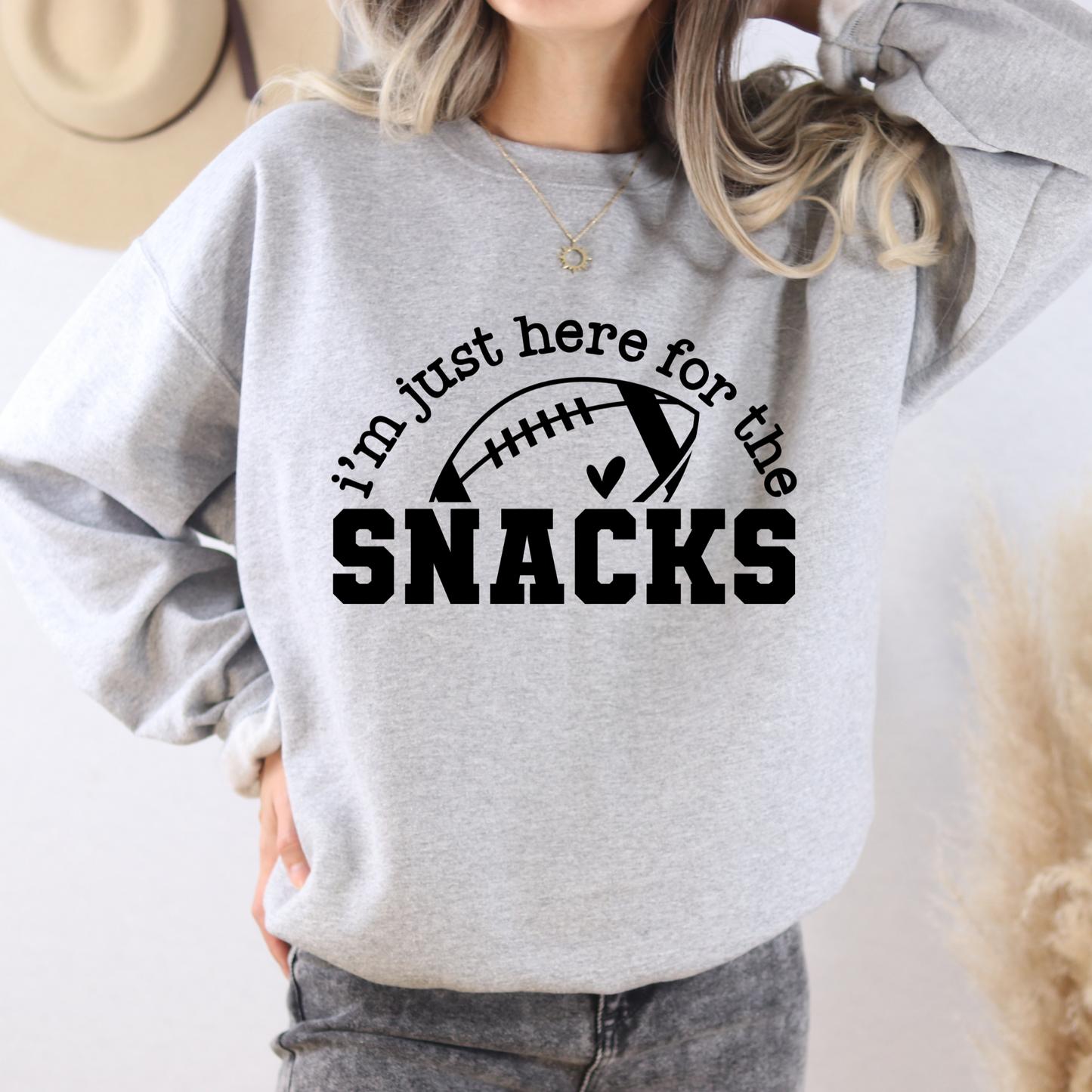 Im Just Here For The Snacks Full Color DTF Transfer