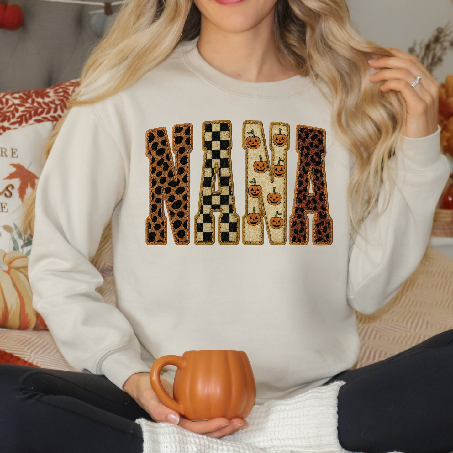 Nana Fall/Halloween Full Color DTF Transfer