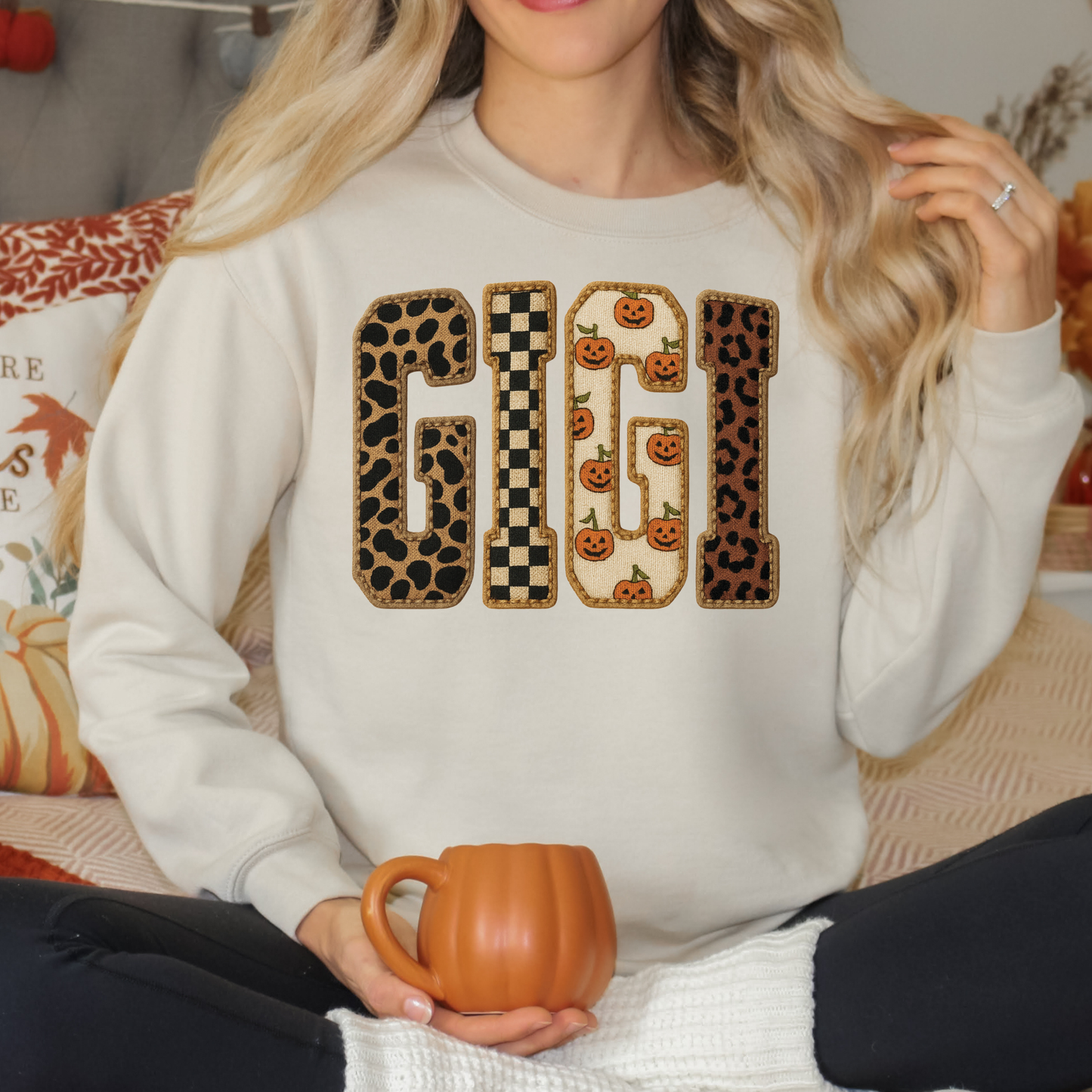 Gigi Fall/Halloween Full Color DTF Transfer