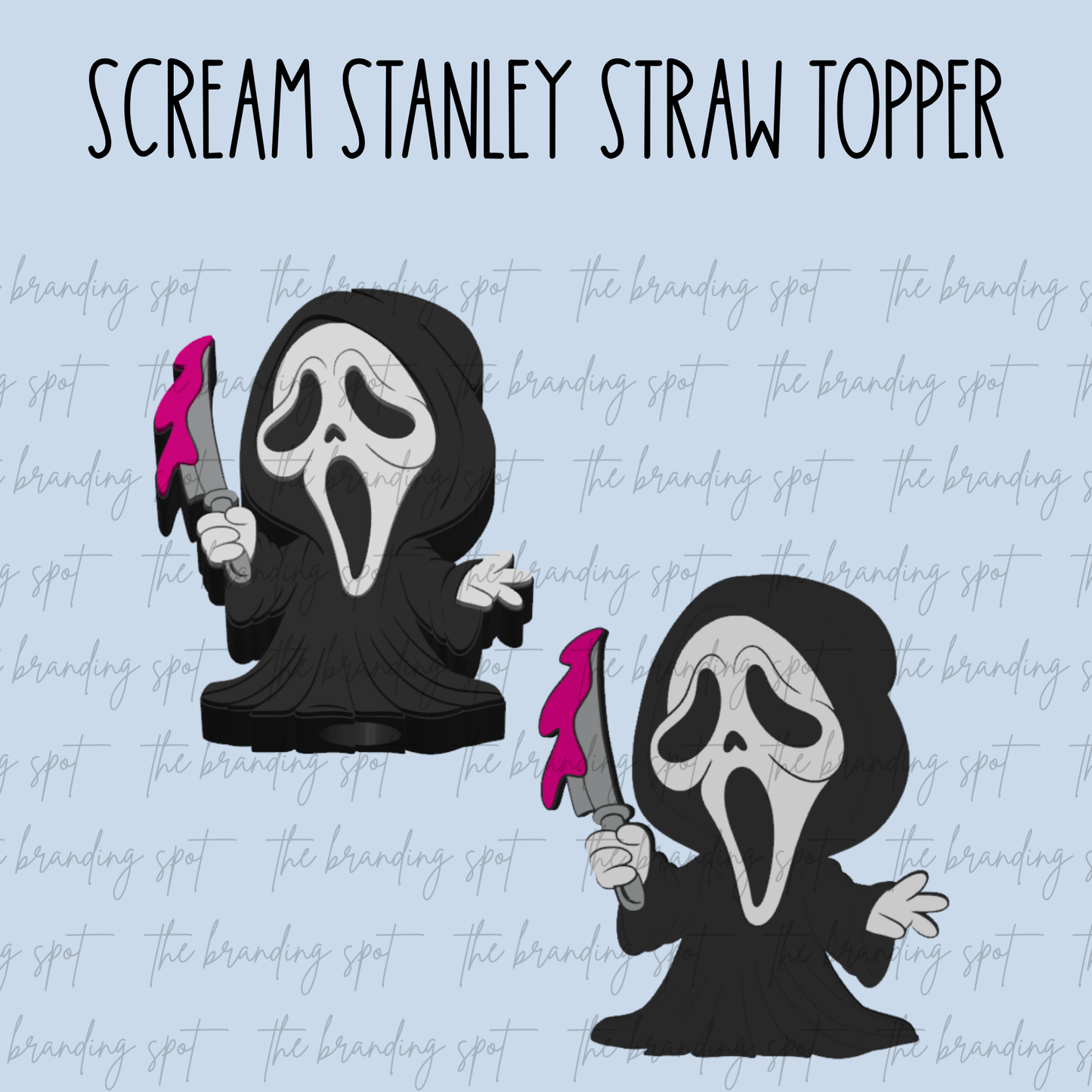 Scream Stanley Straw Topper