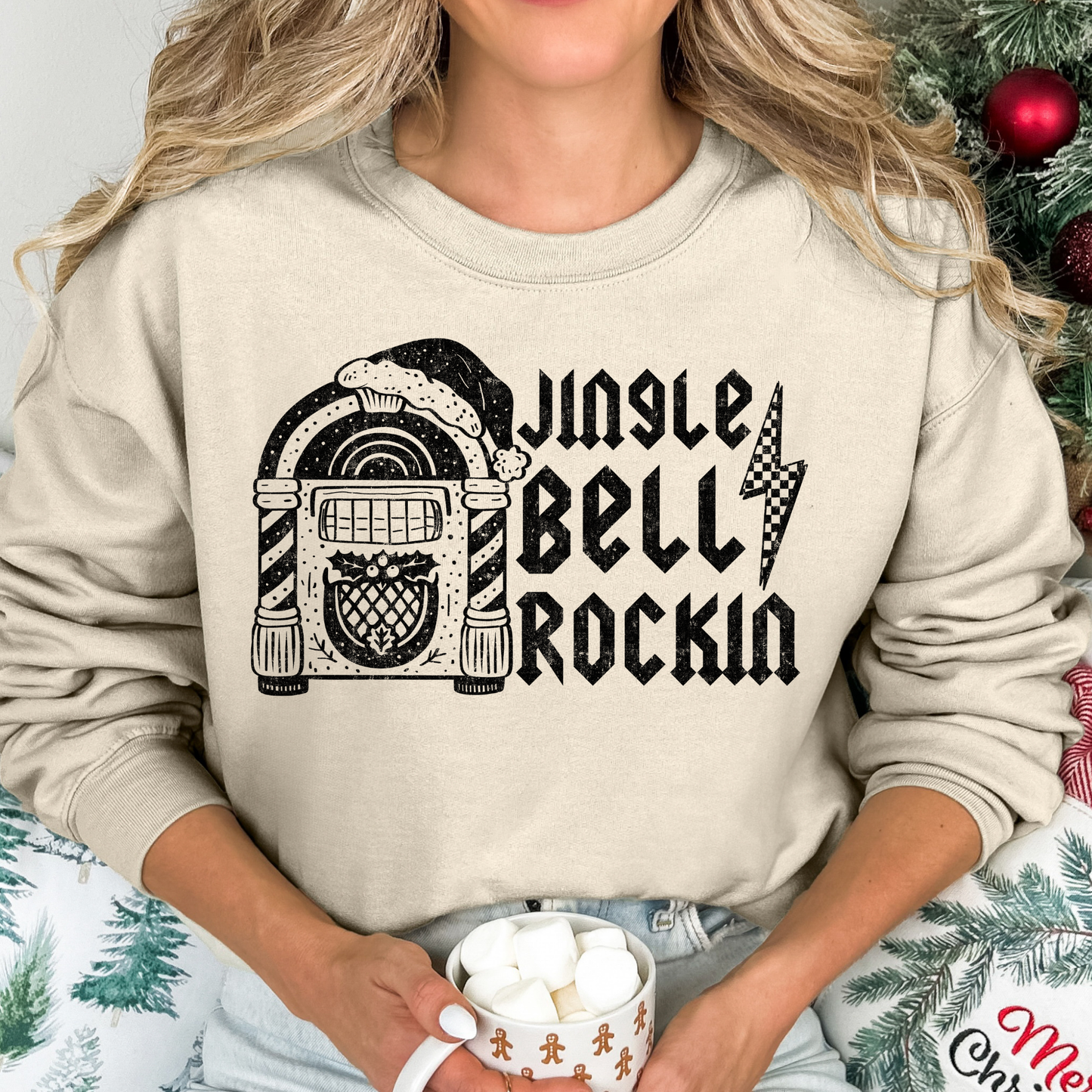 Jingle Bell Rockin Full Color DTF Transfer