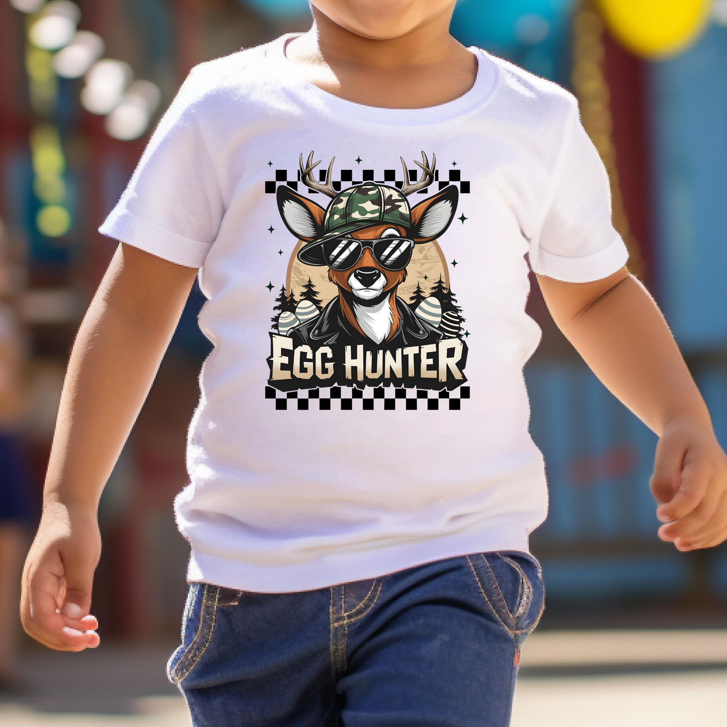 Egg Hunter (Deer) Full Color DTF Transfer