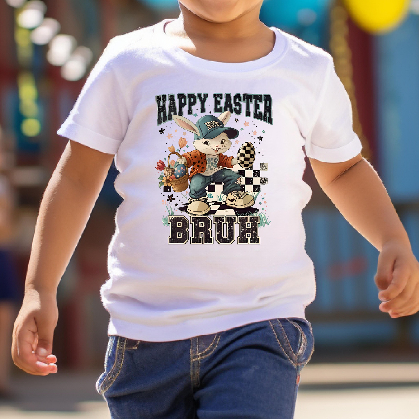 Happy Easter Bruh Full Color DTF Transfer