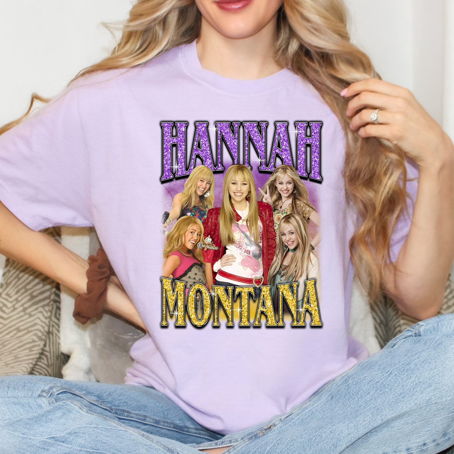 Hannah Montana Full Color DTF Transfer