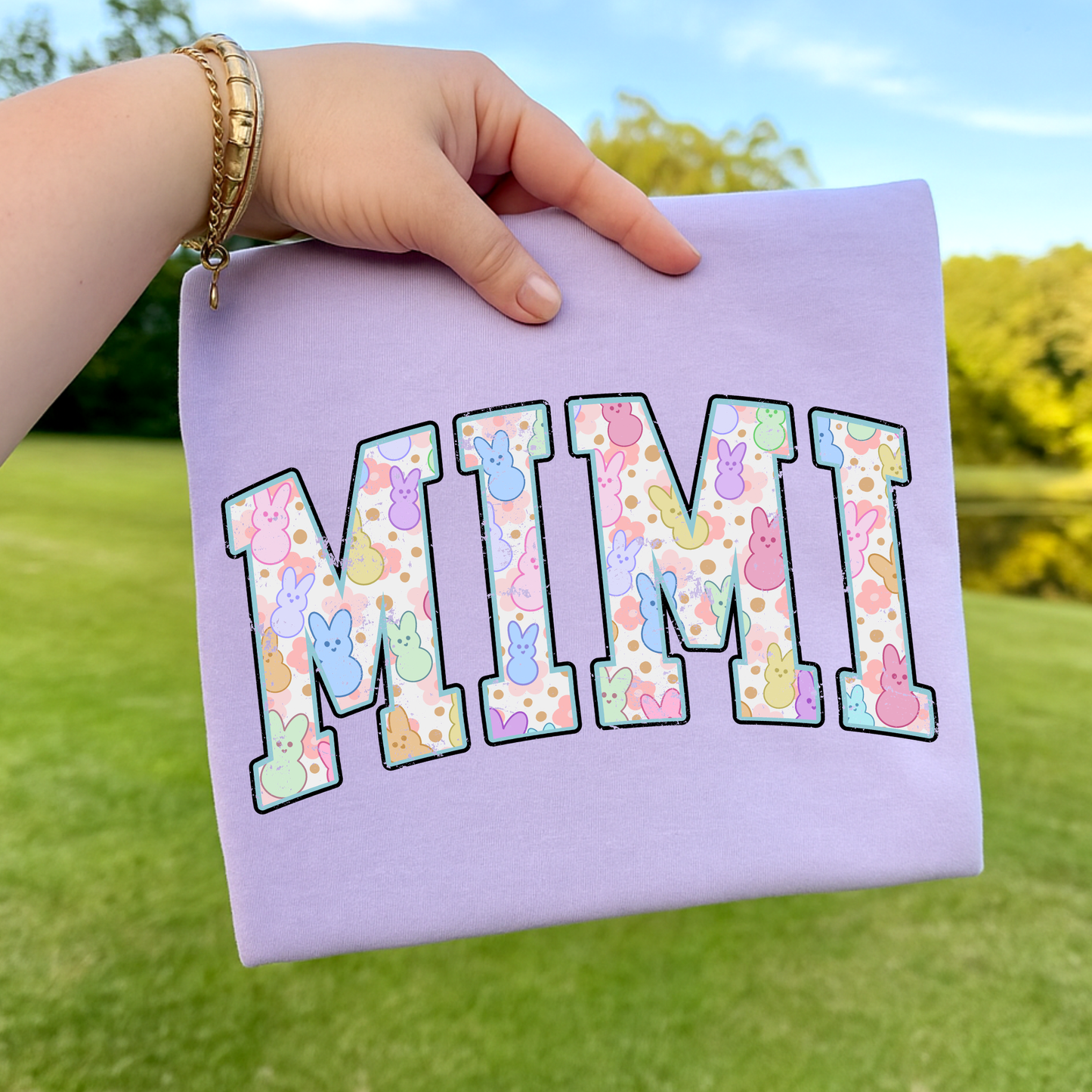Mimi (Peep Collage) Full Color DTF Transfer