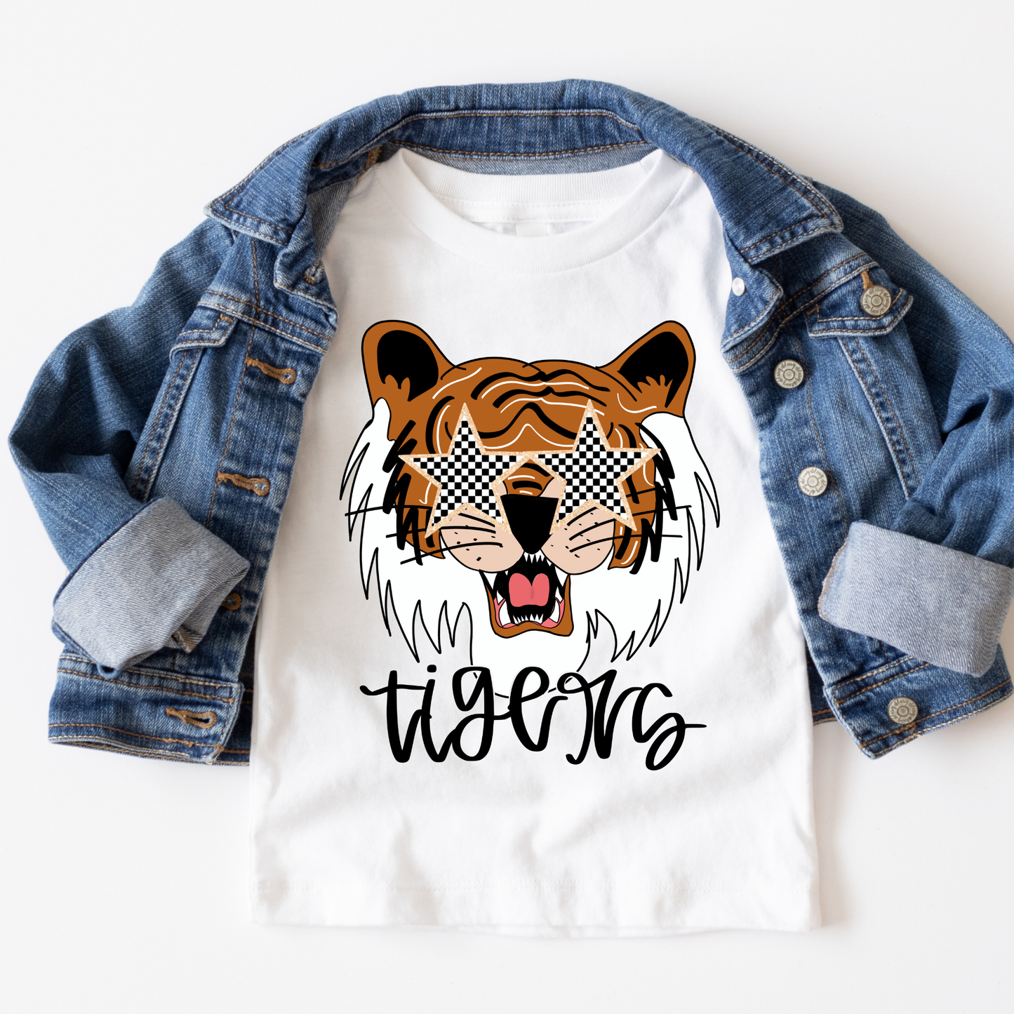 Tigers Full Color DTF Transfer