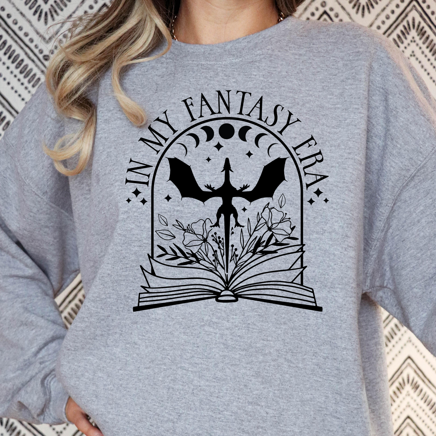 In My Fantasy Era (Book Lover - Reading) Full Color DTF Transfer