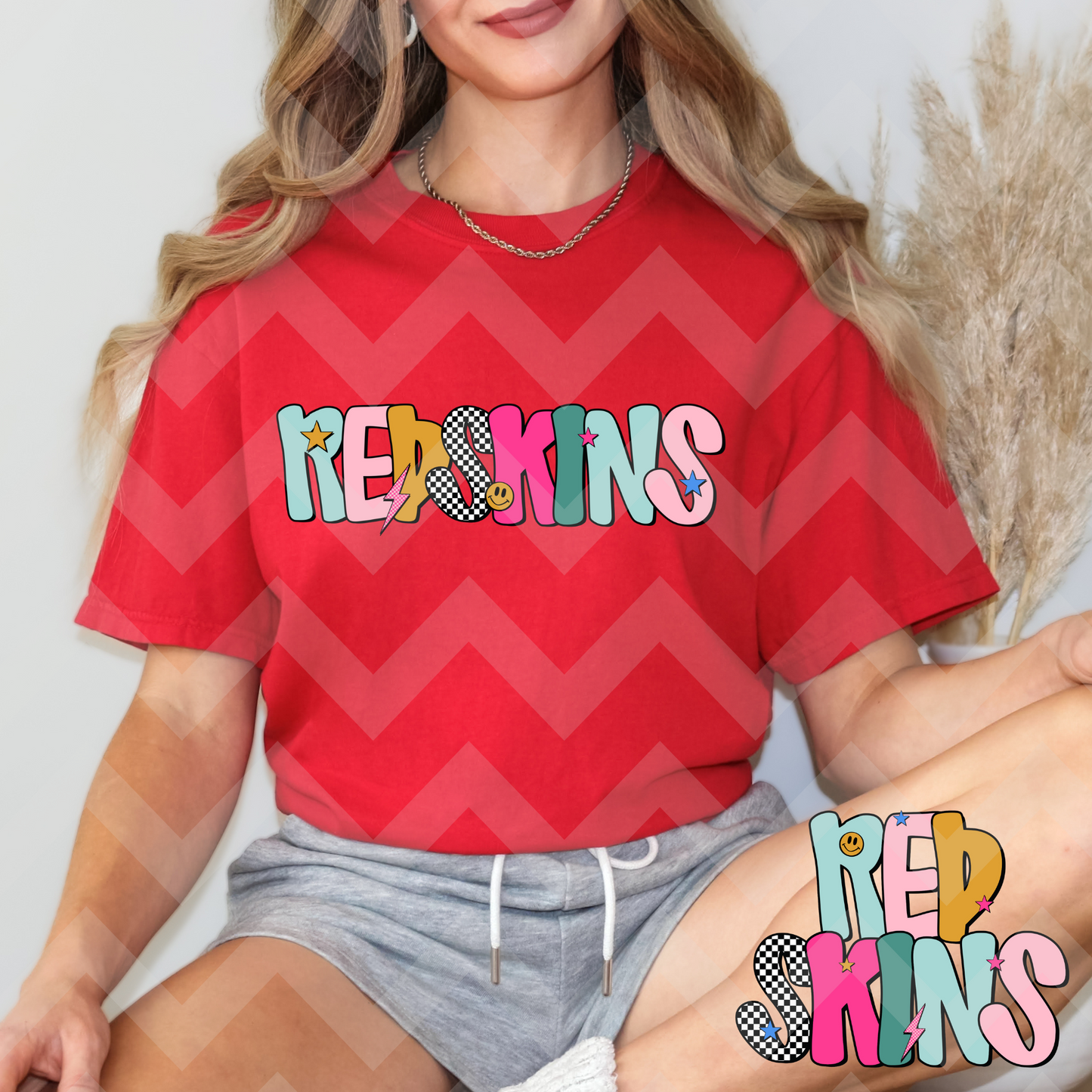 Redskins (Retro Alpha) Full Color DTF Transfer