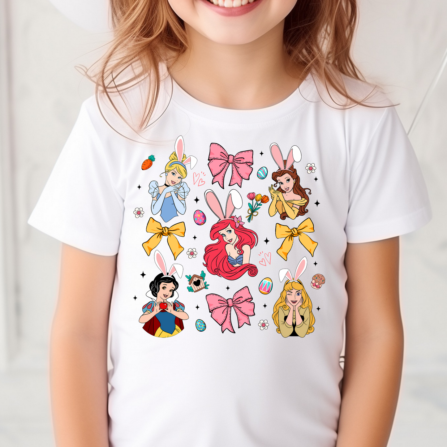 Easter Princess' Full Color DTF Transfer