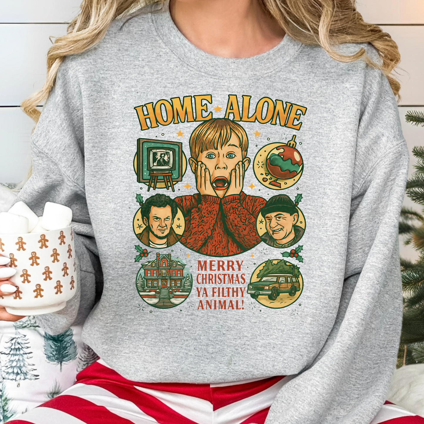 Home Alone Full Color DTF Transfer