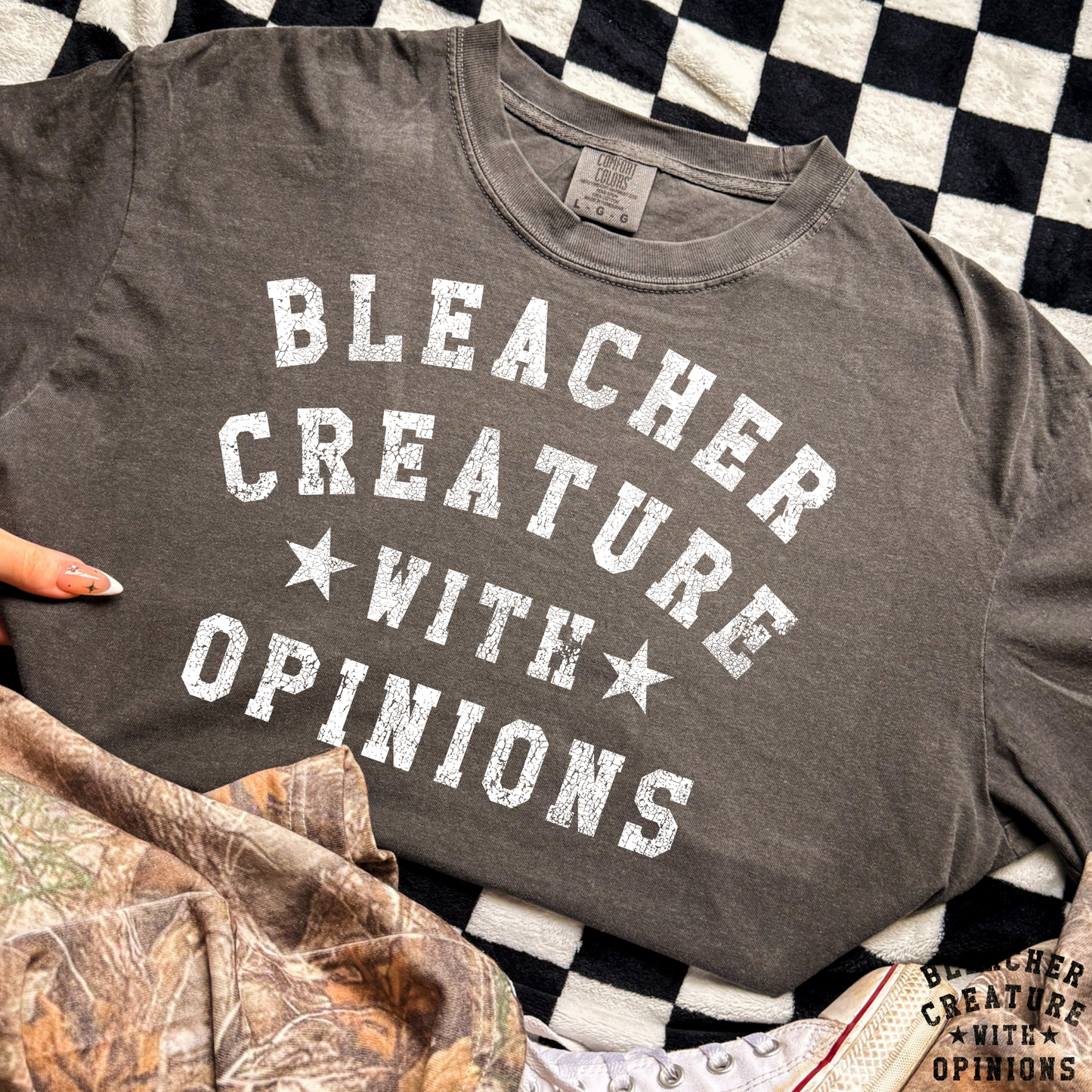 Bleacher Creature With Opinions Full Color DTF Transfer