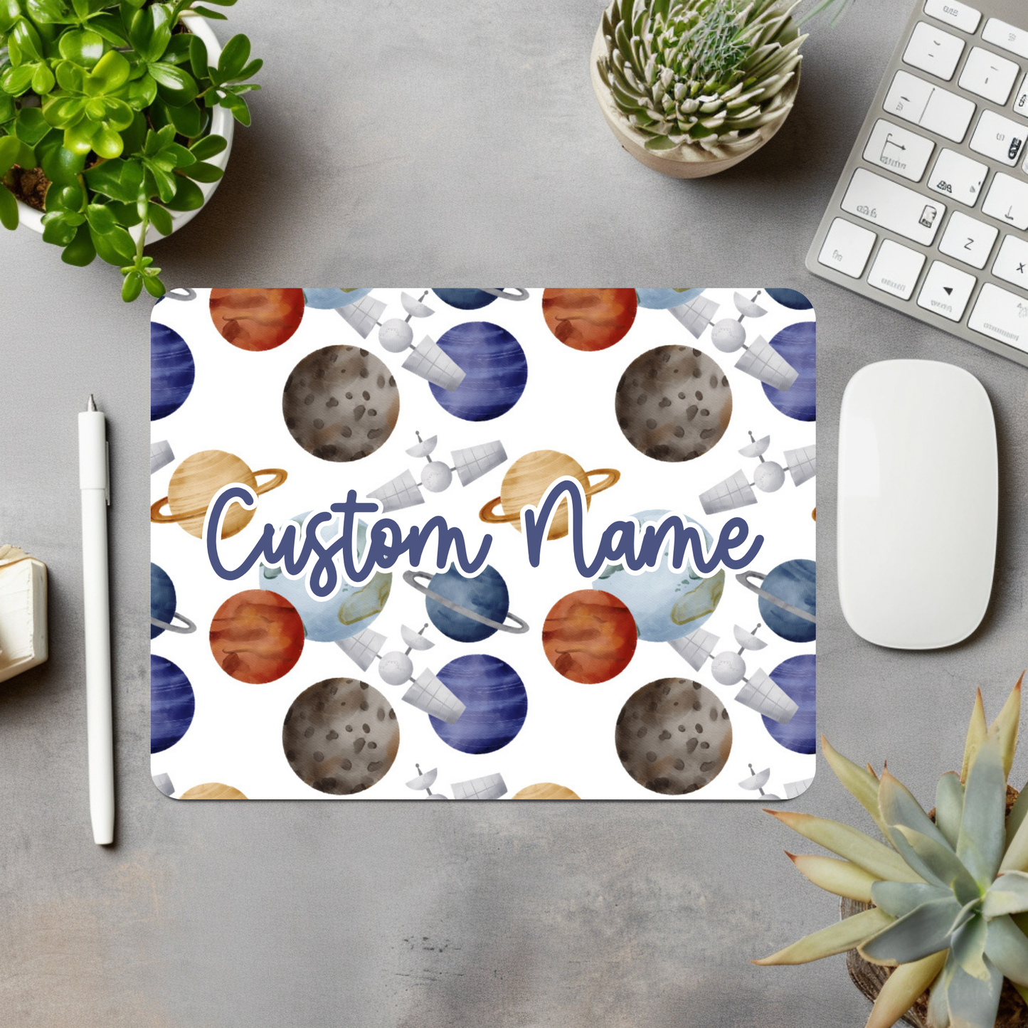 Space Personalized Mouse Pad