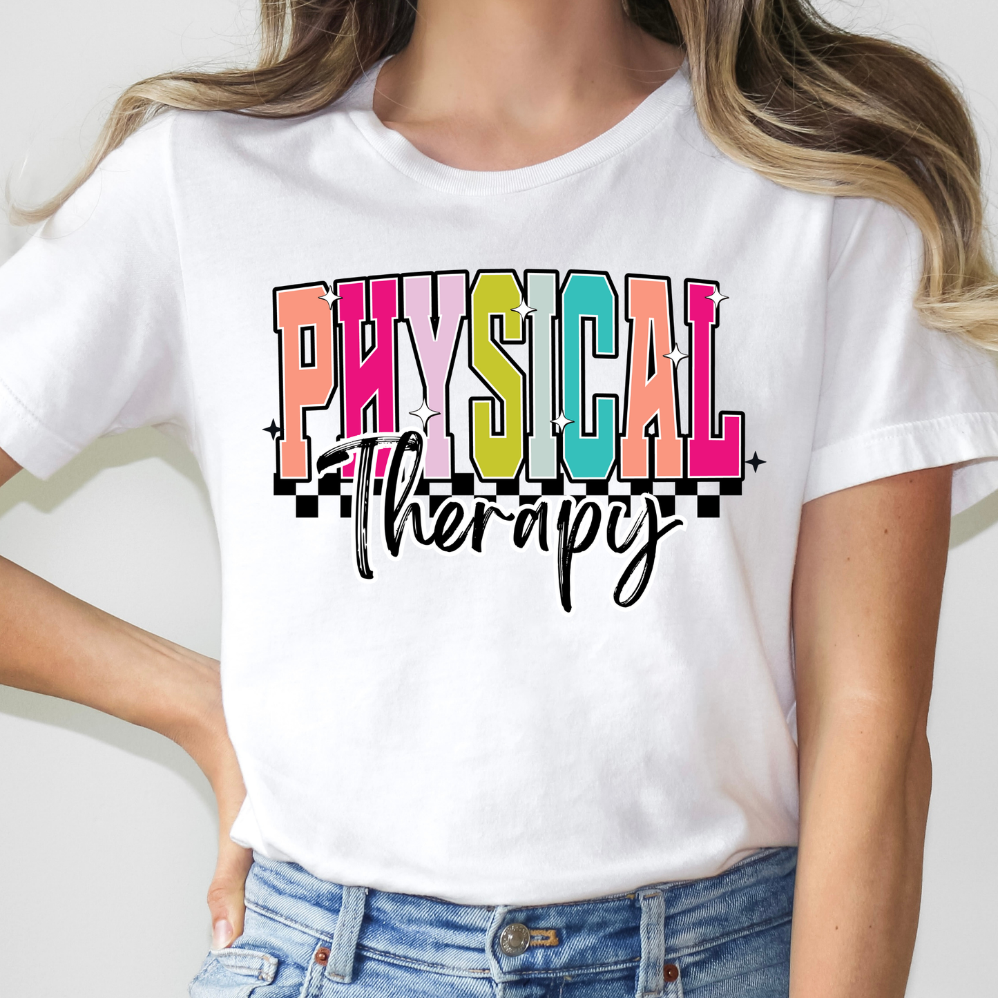 Physical Therapy Full Color DTF Transfer